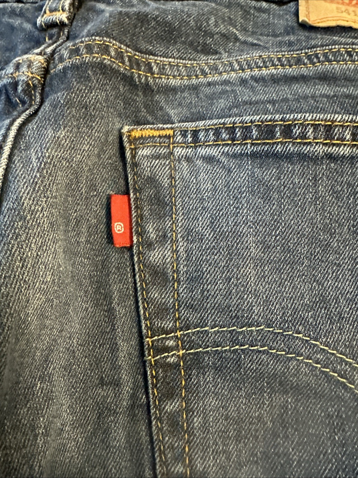 Levi’s 541 Men’s Jeans 34×34 (34×32 ACTUAL) Athletic Taper Medium Wash Stretch