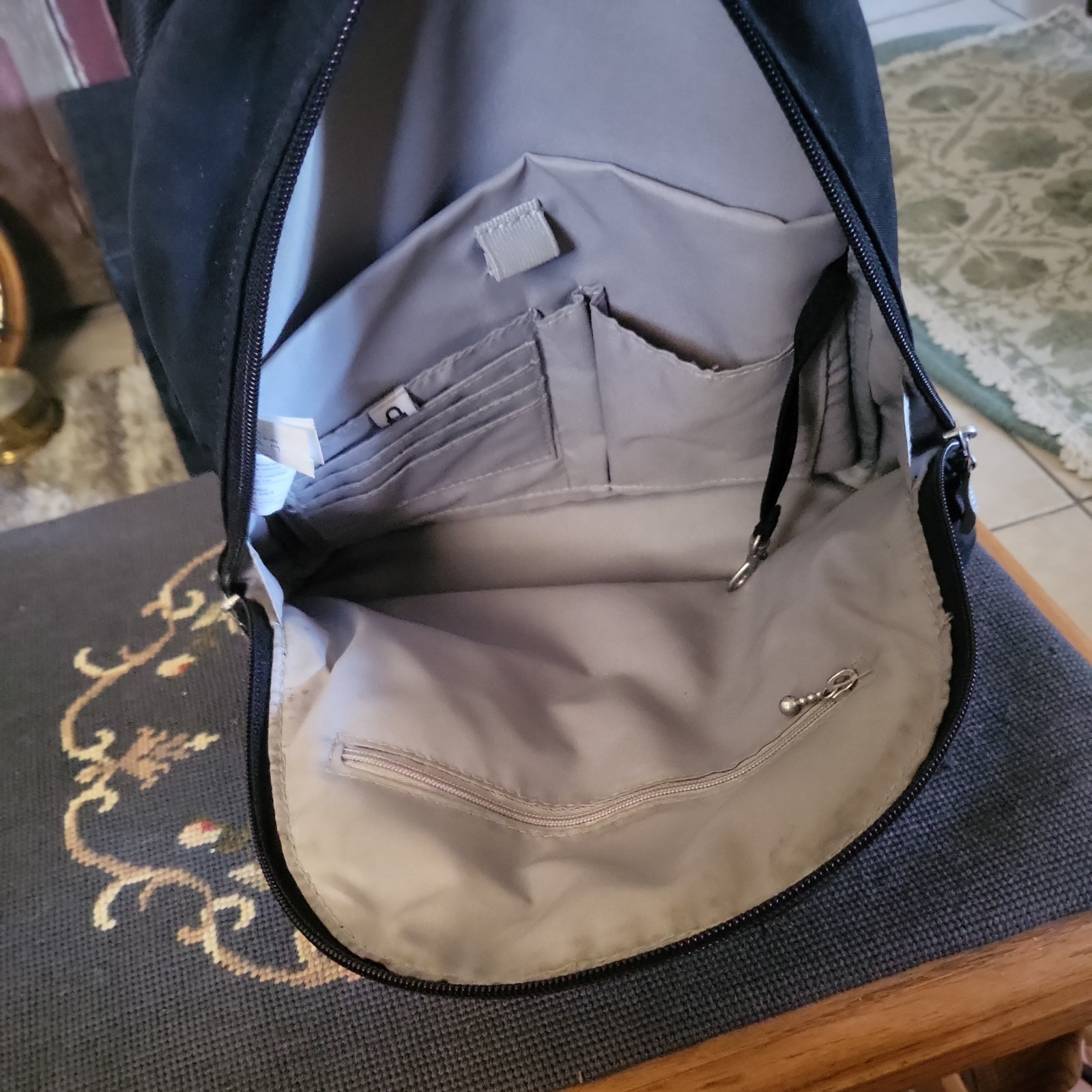 Baggallini Naples Convertible Backpack – RFID, Padded Tablet, Lightweight, Frenc