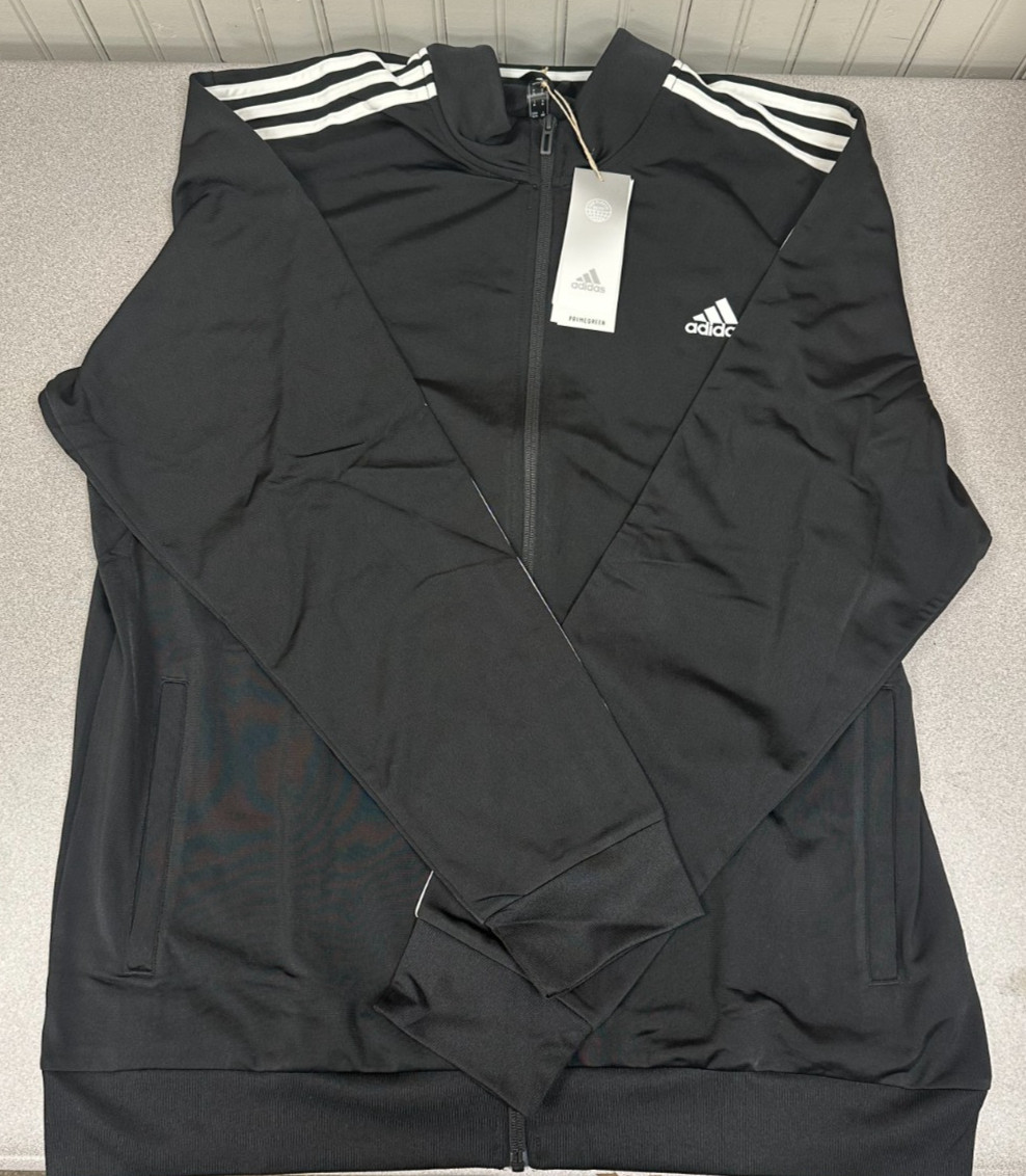 ADIDAS Men’s 3 Stripe Tricot Jacket Assorted Colors and Sizes NWT