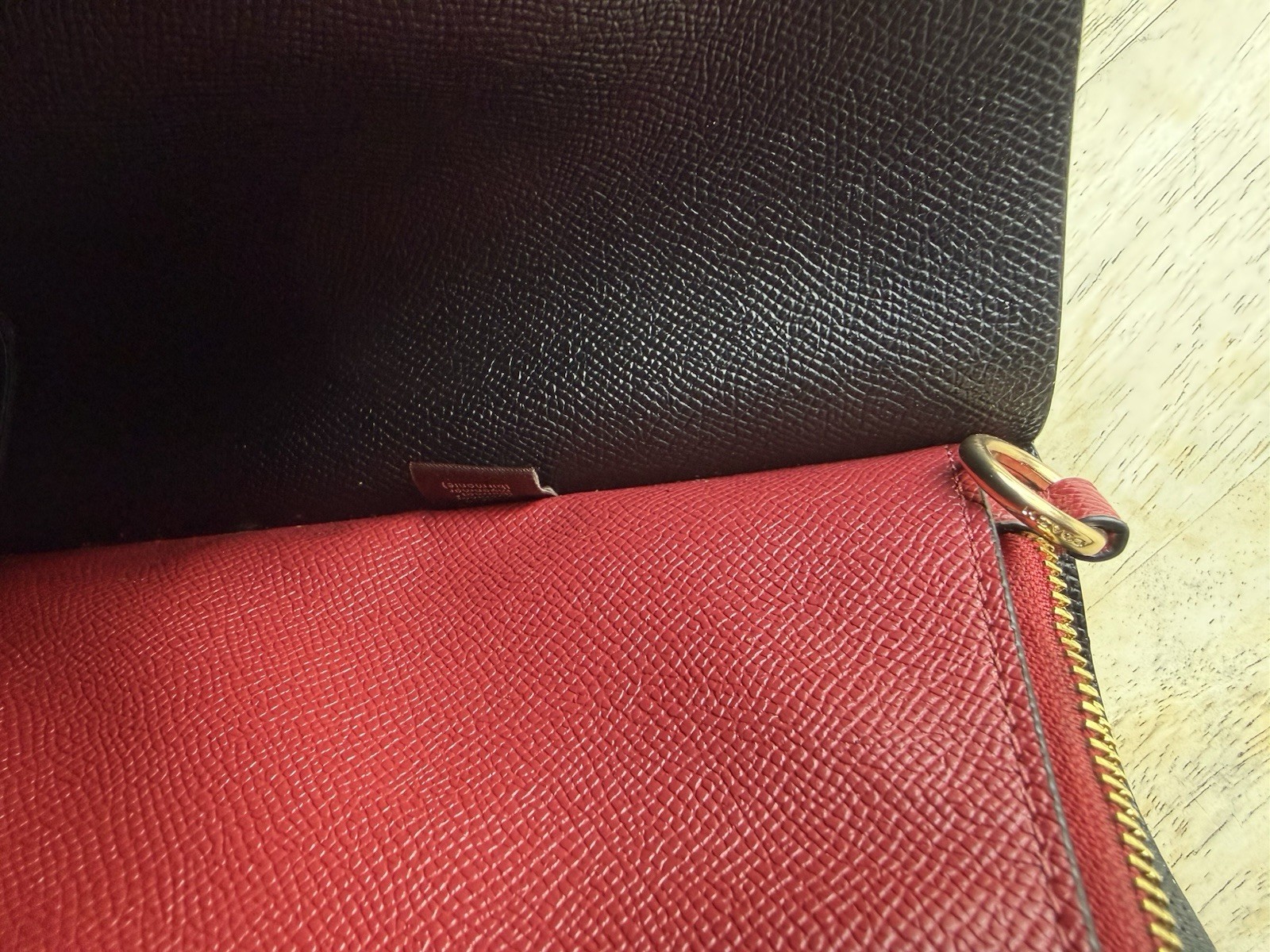 Coach C4250 Mollie Tote 25 2-Way PVC Canvas Leather Black/Brown