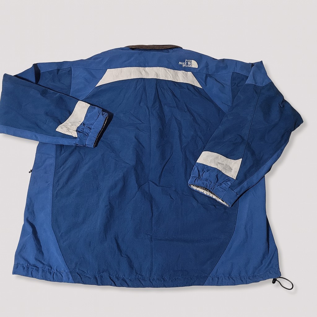 North Face Jacket Mens XL Blue HyVent Waterproof Outdoors Rain Coat Ski Snow