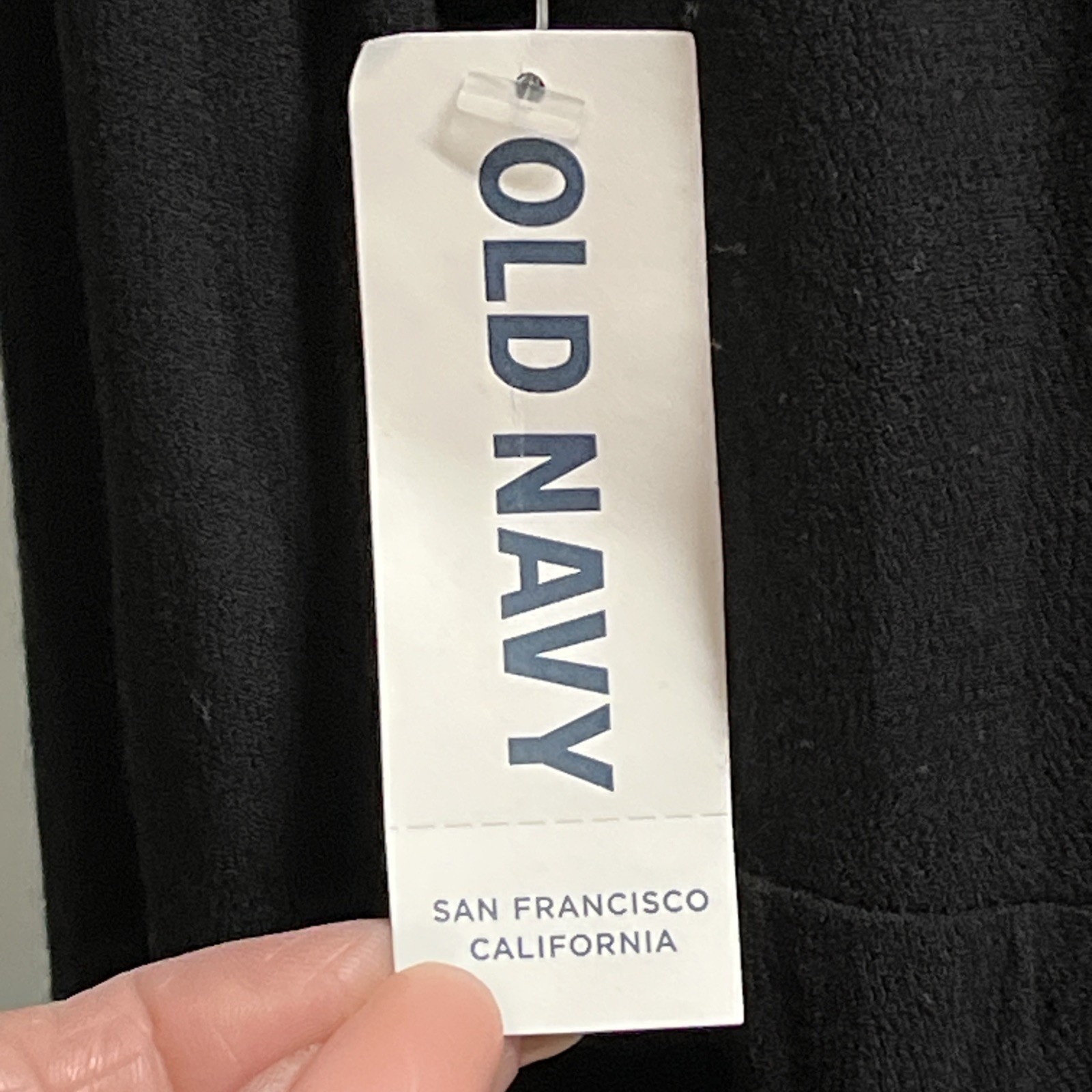Old Navy Dress Black Pleated Shift Midi Tassel V Neck Size L Wedding Guest Event