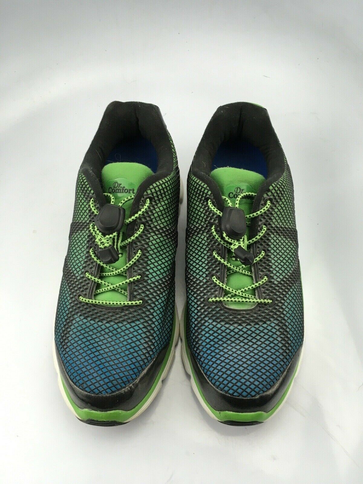 Dr Comfort Diabetic Womens Katy US 8 W Green Blue Black Sneaker Athletic Shoes