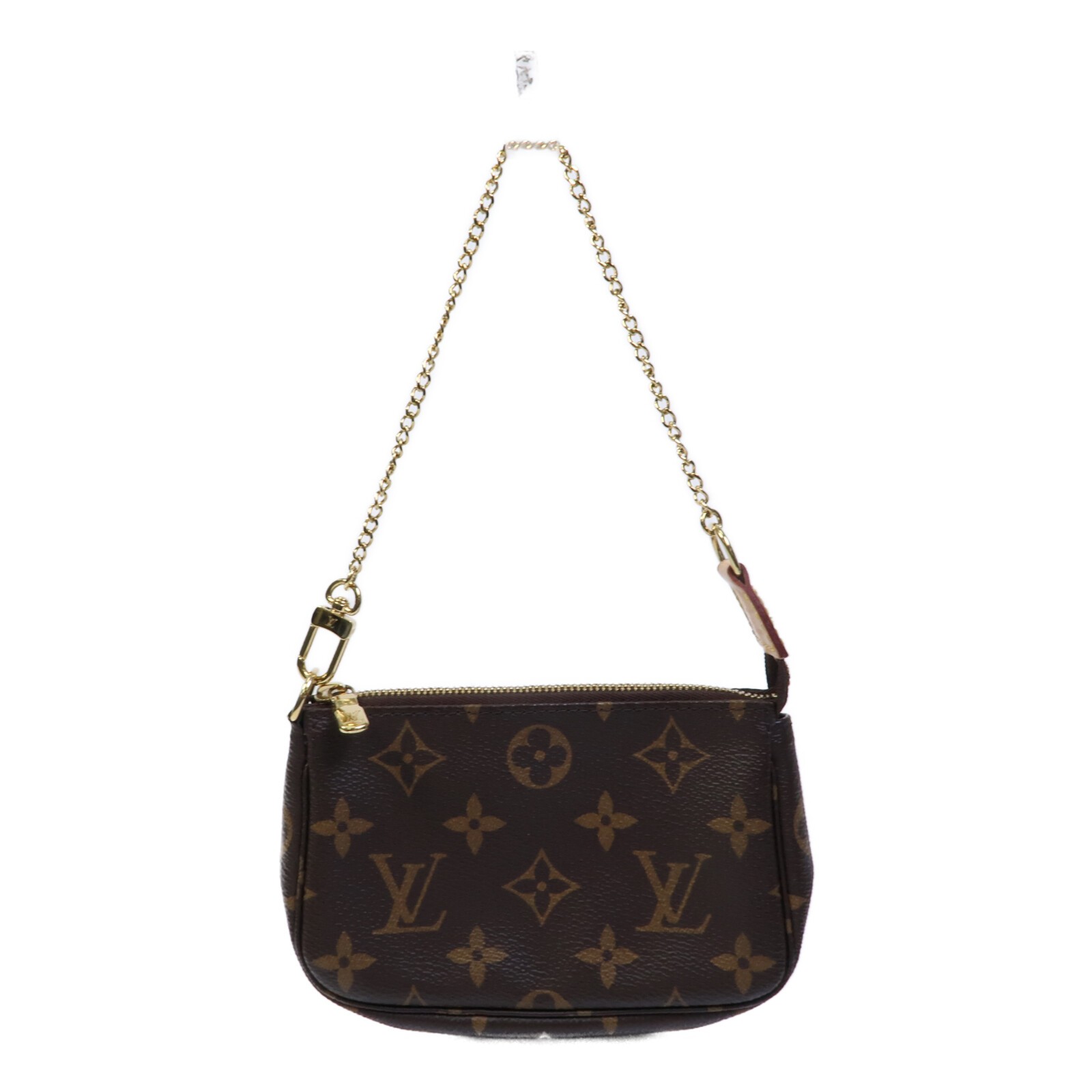 LOUIS VUITTON LV GHW Mini Pochette Accessoires Handbag M58009 Monogram Brown