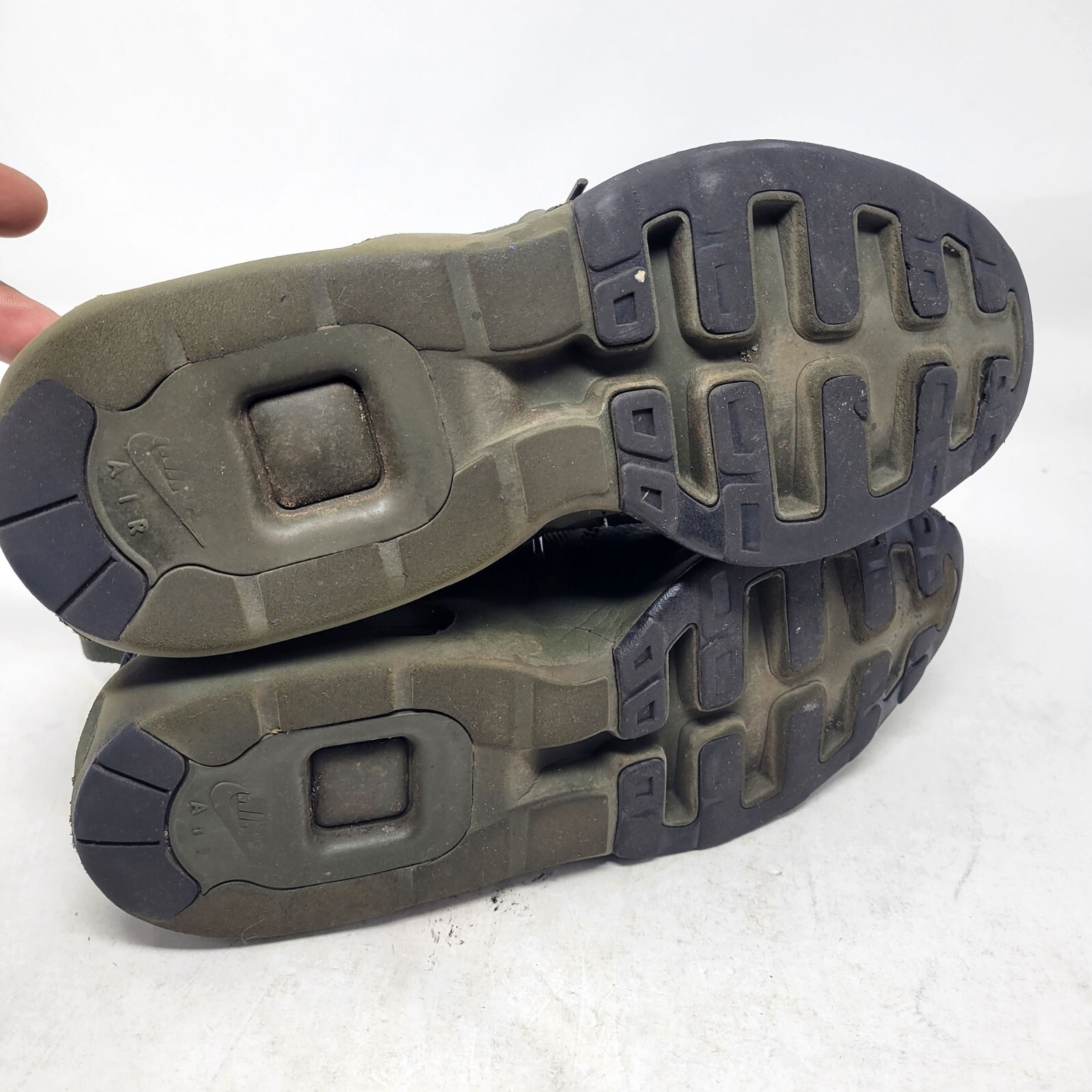 Nike Air Max Prime SL Cargo Khaki Olive Green 876069-302 sz 8 Army Black Running