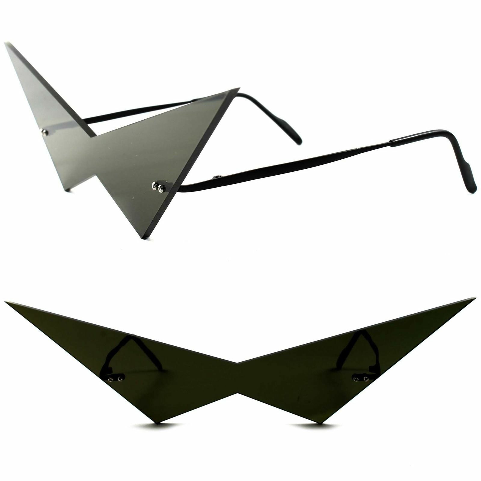 Dirk Strider Inspired Anime Futuristic Comic Costume Cosplay Black Sun Glasses