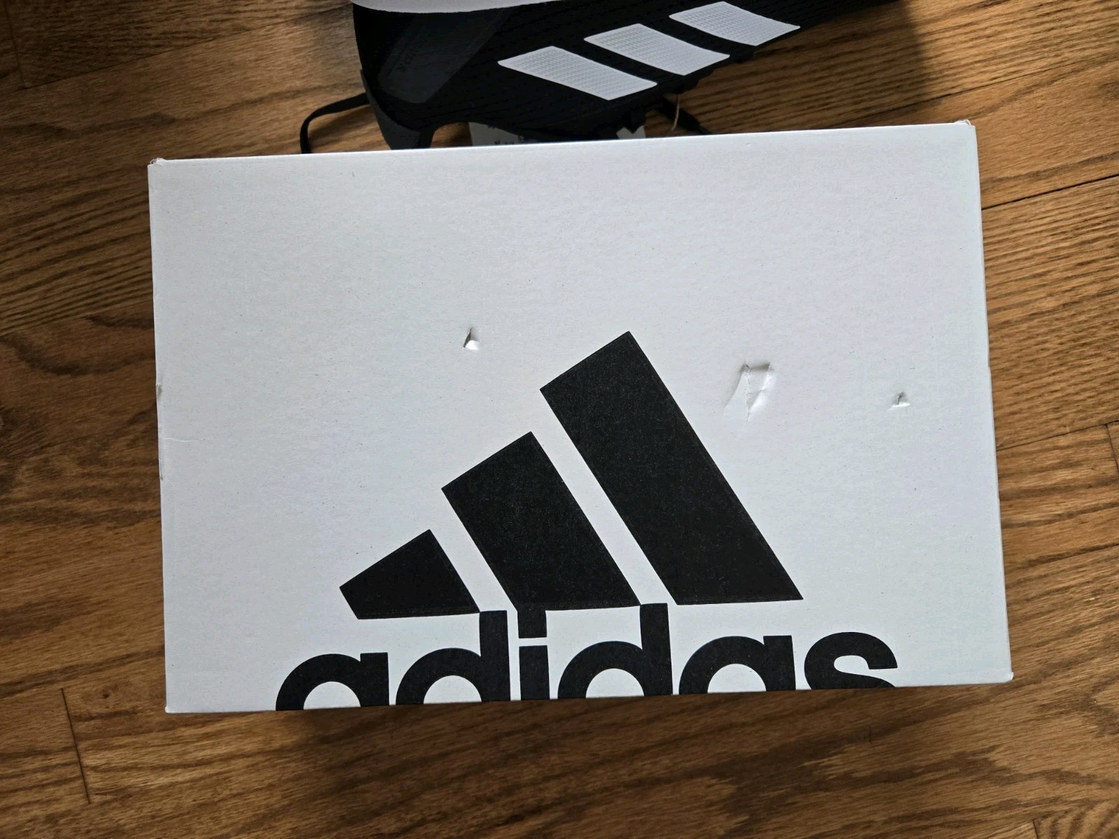 Adidas Duramo SL Running Sneakers, Black/White/Carbon, Size 5.5