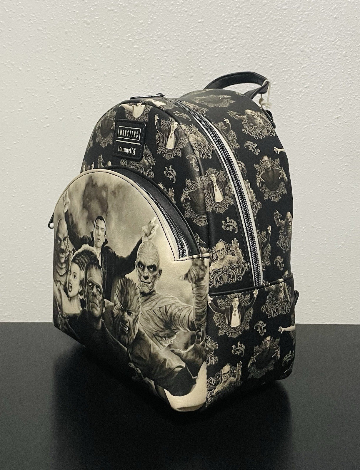 Loungefly Universal Monsters Sepia Mini Backpack
