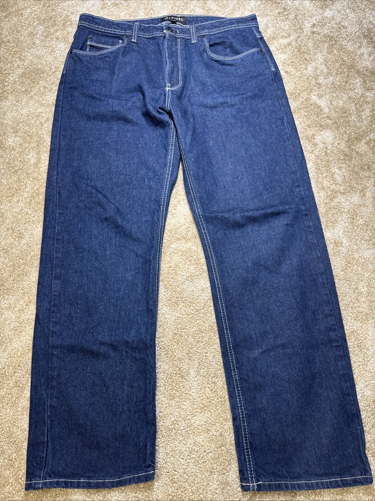 Empyre Skids Boot Denim Men’s Size 36 x 31 Blue Stretch Denim Medium Wash