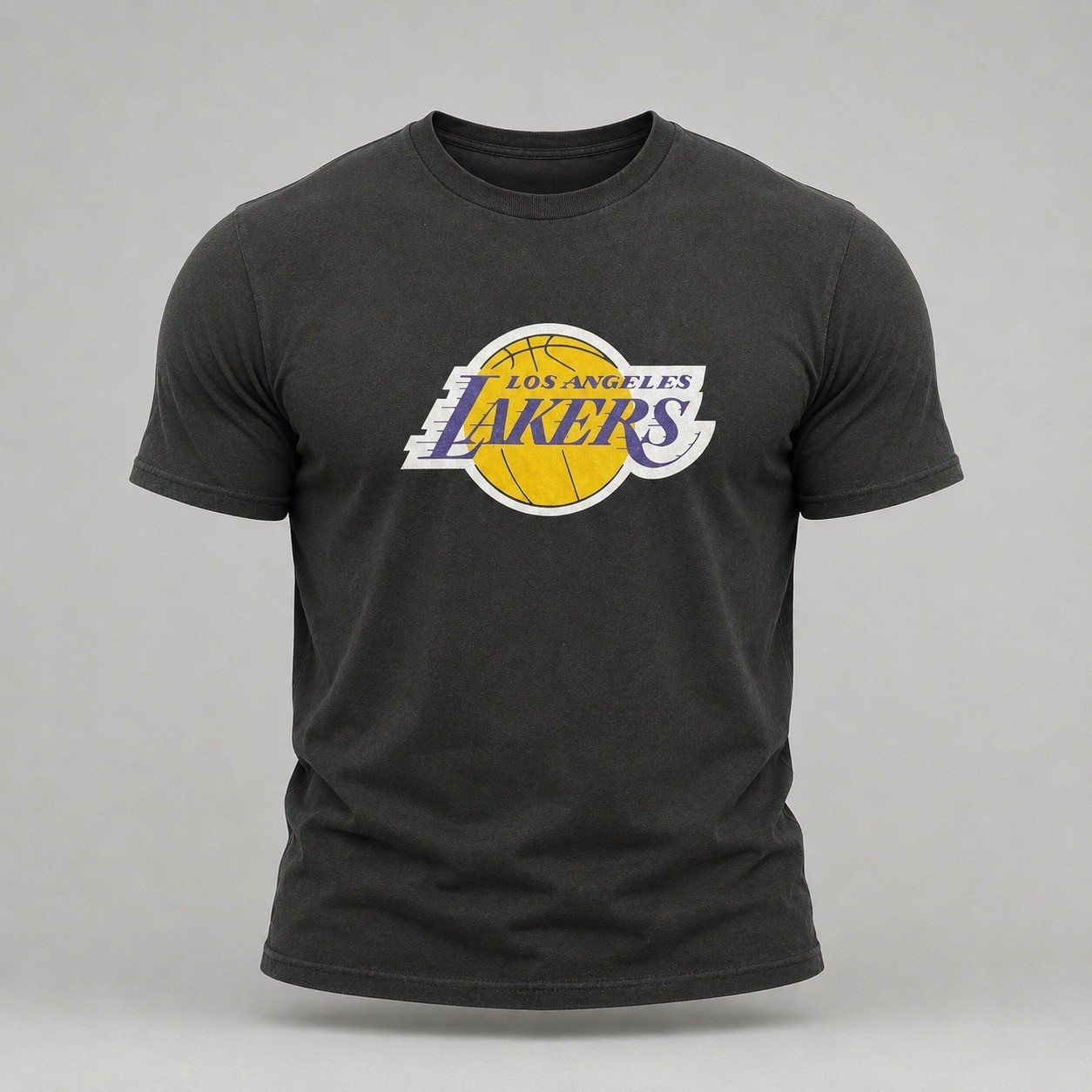 NBA Los Angeles Lakers Black Graphic T Shirt Men’s XL Basketball