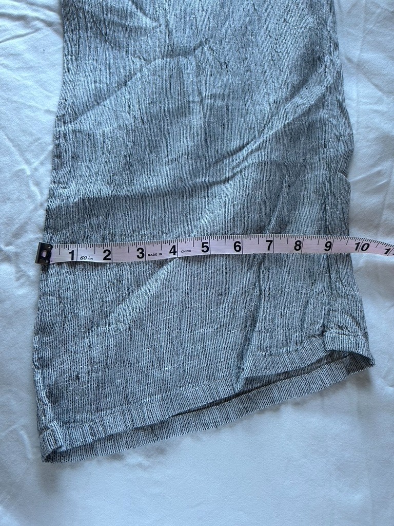 Eileen Fisher Women’s Small Organic Linen Cropped Pants Ankle