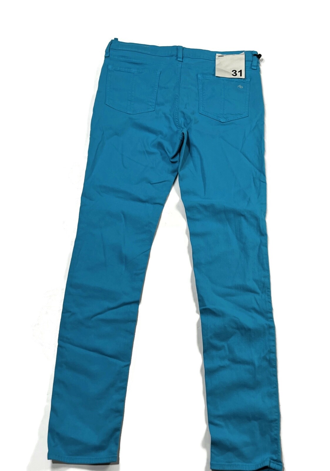 Rag & Bone Skinny Jeans Womens 31 NWT Bluebird Blue 29″ Inseam