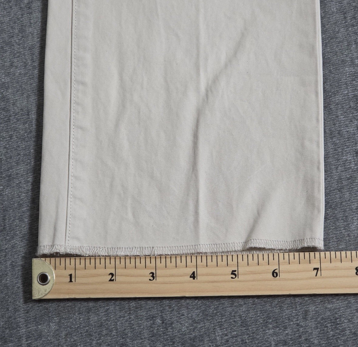 Sid Mashburn Tex Khaki Cotton Twill Pant – Mens Size 32 Unhemmed