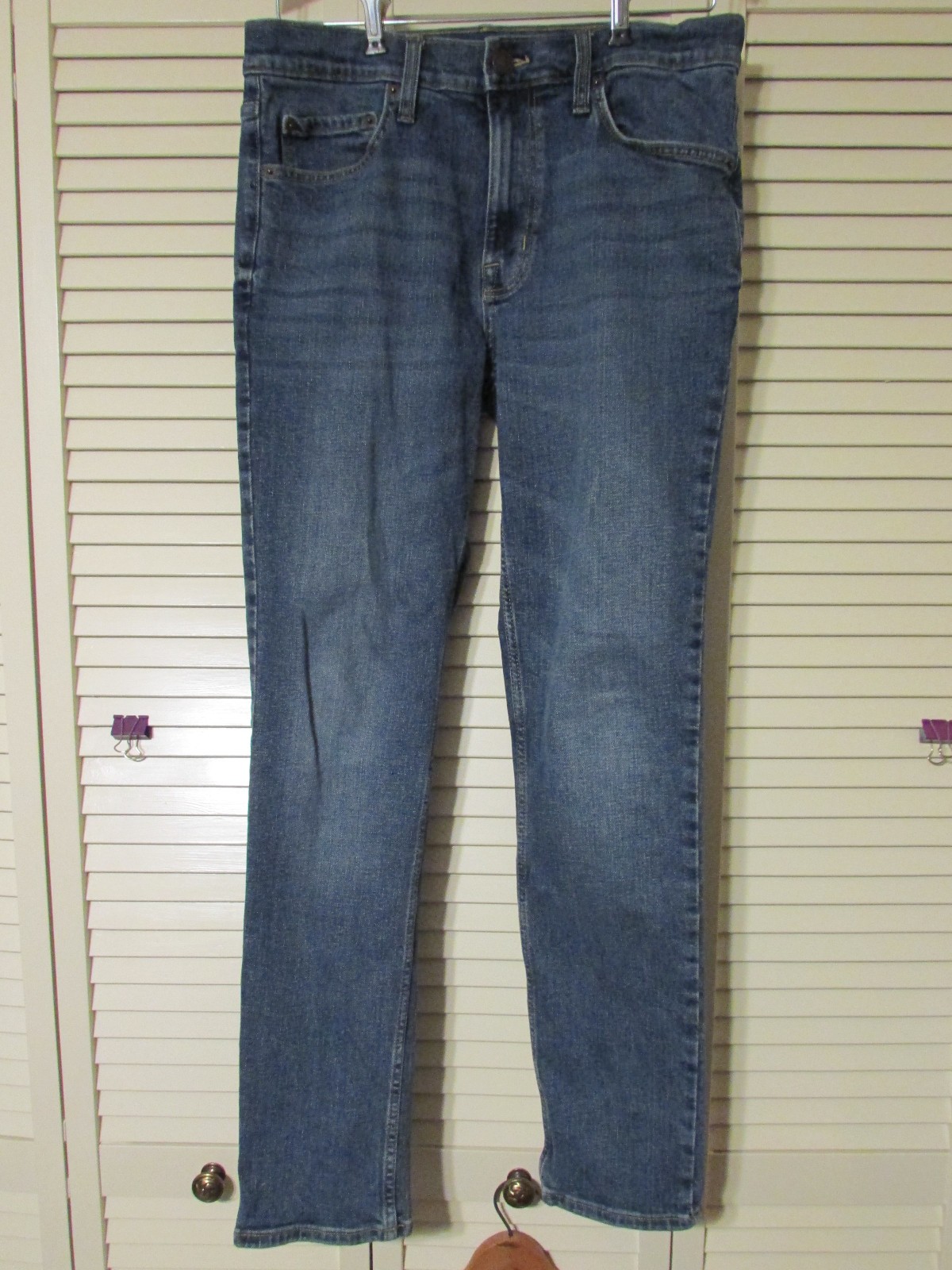 Excellent Goodfellow & Co 32×32 Total Flex, Slim Straight Jeans 32 x 32 FreeShip