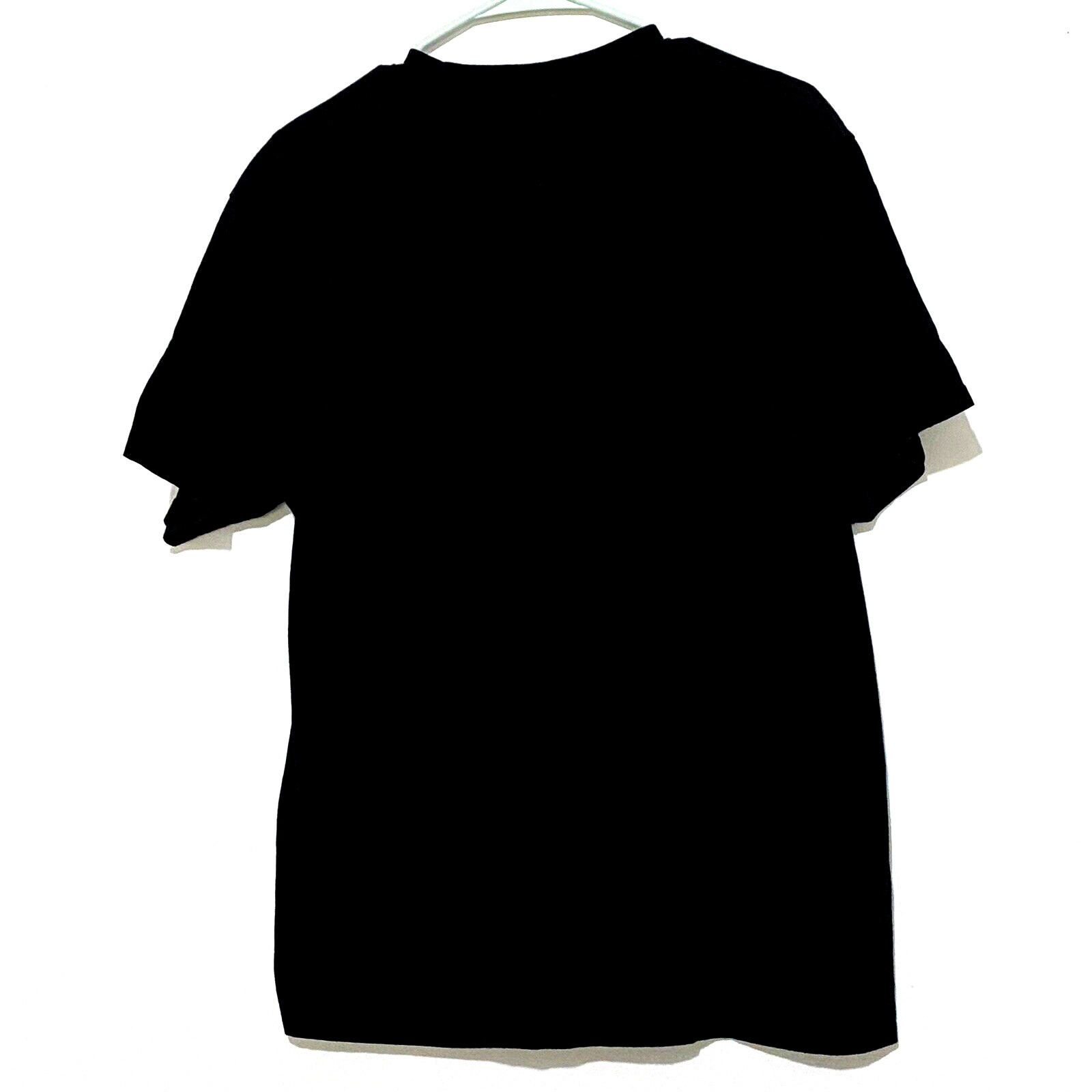 Oriole Bird T-Shirt L Black Crew Neck Short Sleeves Colorful