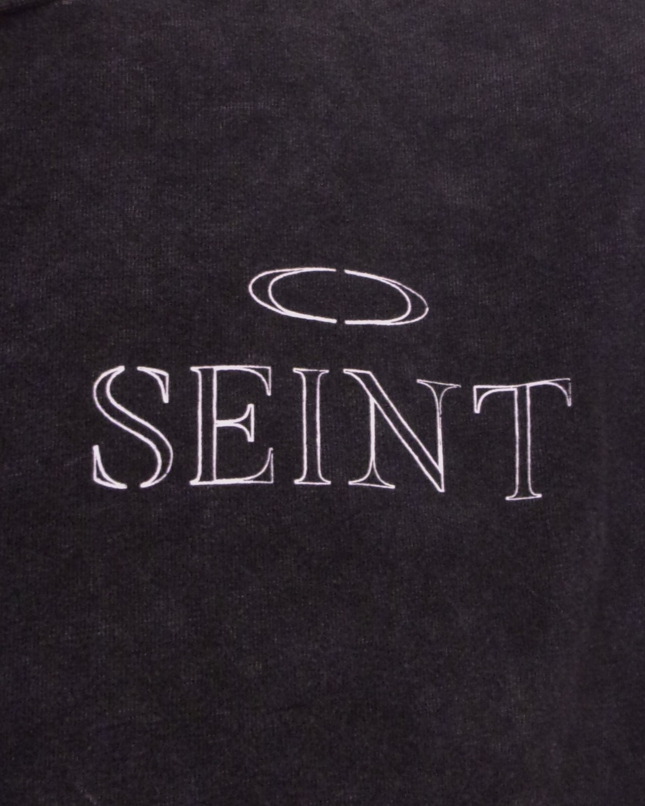 vintage EUC Seint 2 Sided T-Shirt Makeup Beauty Products SZ L