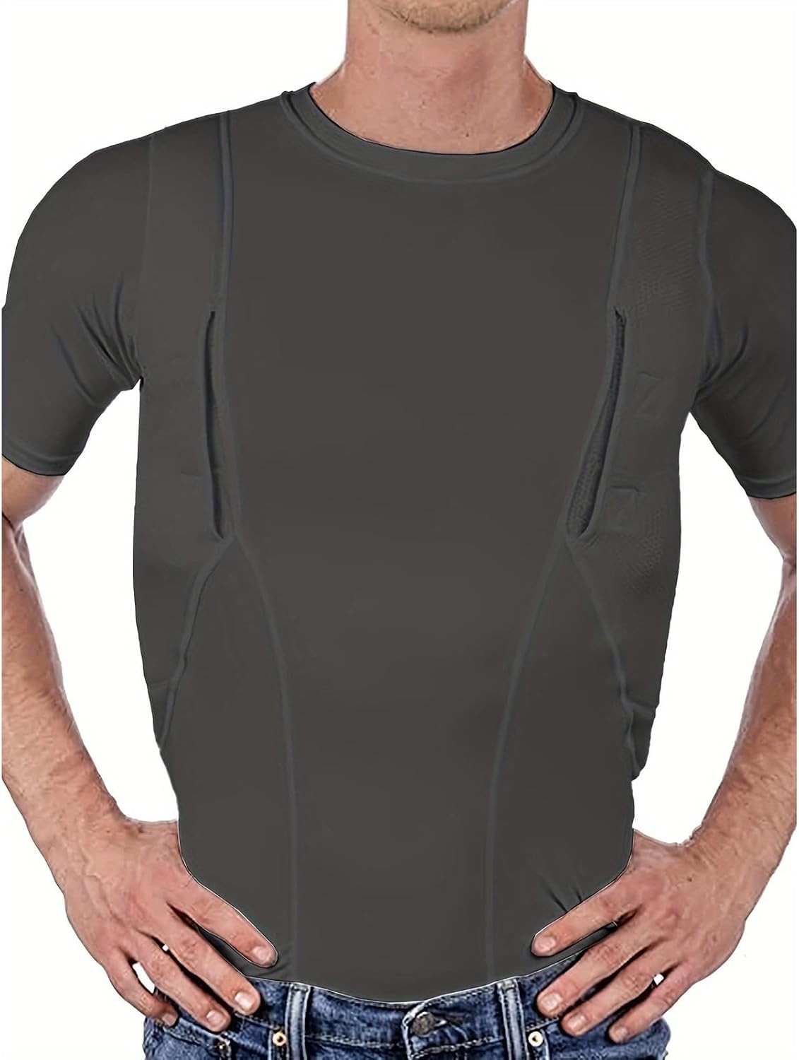 2tac Shadow Holster Shirt w/Storage Pocket, Outdoor Concealed Carry