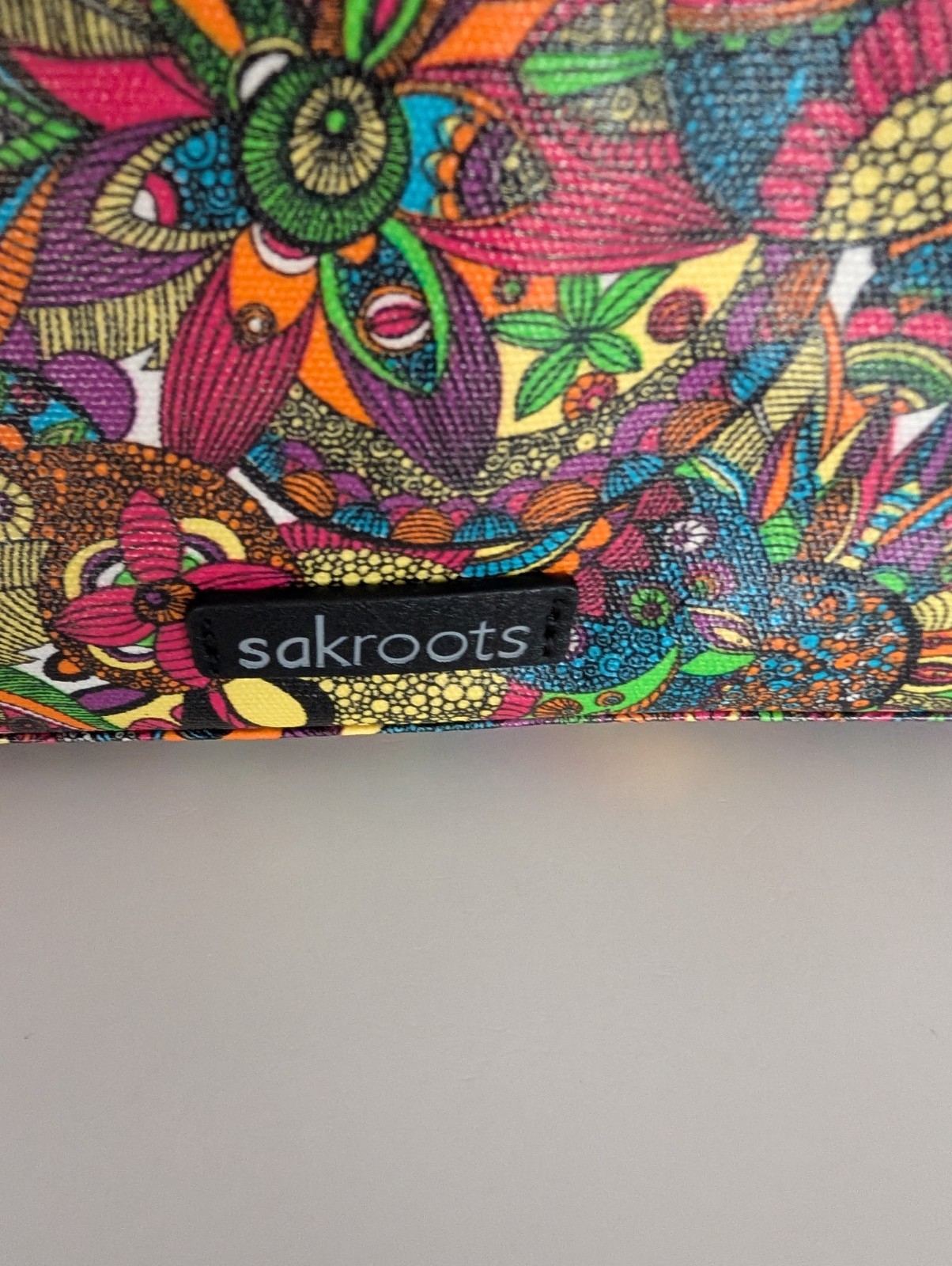 Sakroots Artist Circle Colorful Floral Crossbody Purse~BRAND NEW w/ TAGS