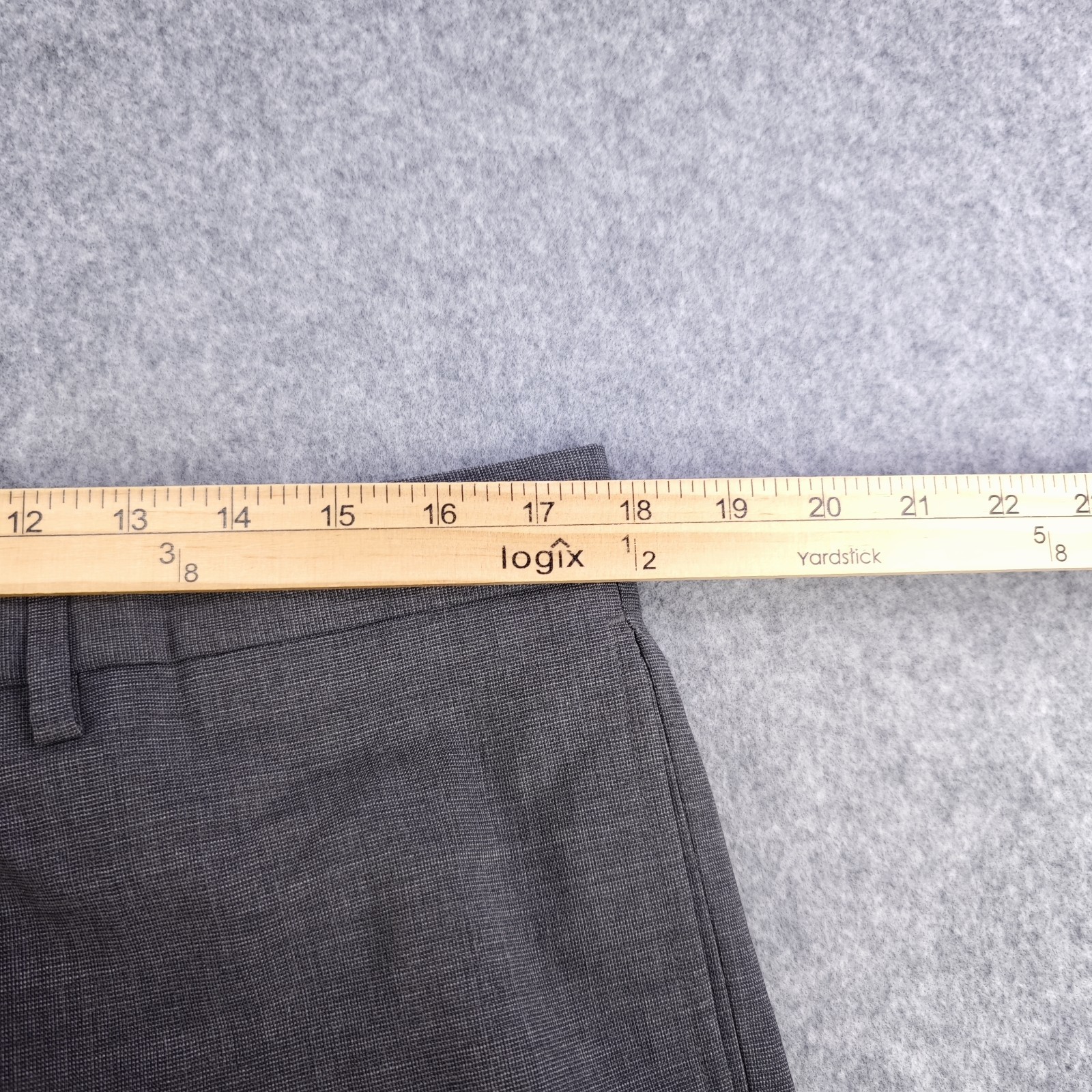Banana Republic Dress Pants Mens 35×34 Athletic Tapered Fit Marzotto Wool