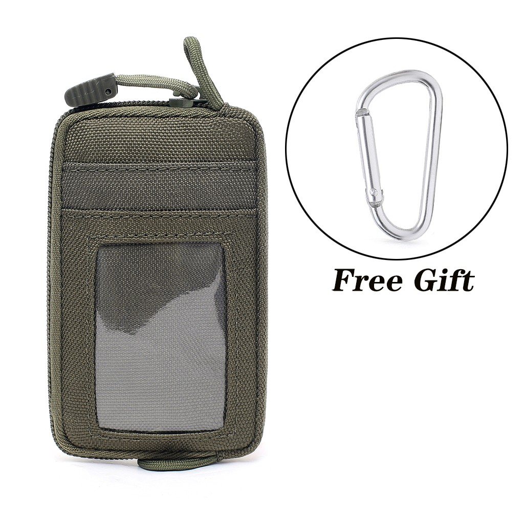 Tactical Card Bag Wallet EDC Pouch Waterproof Key Holder Money Case Pack Pocket