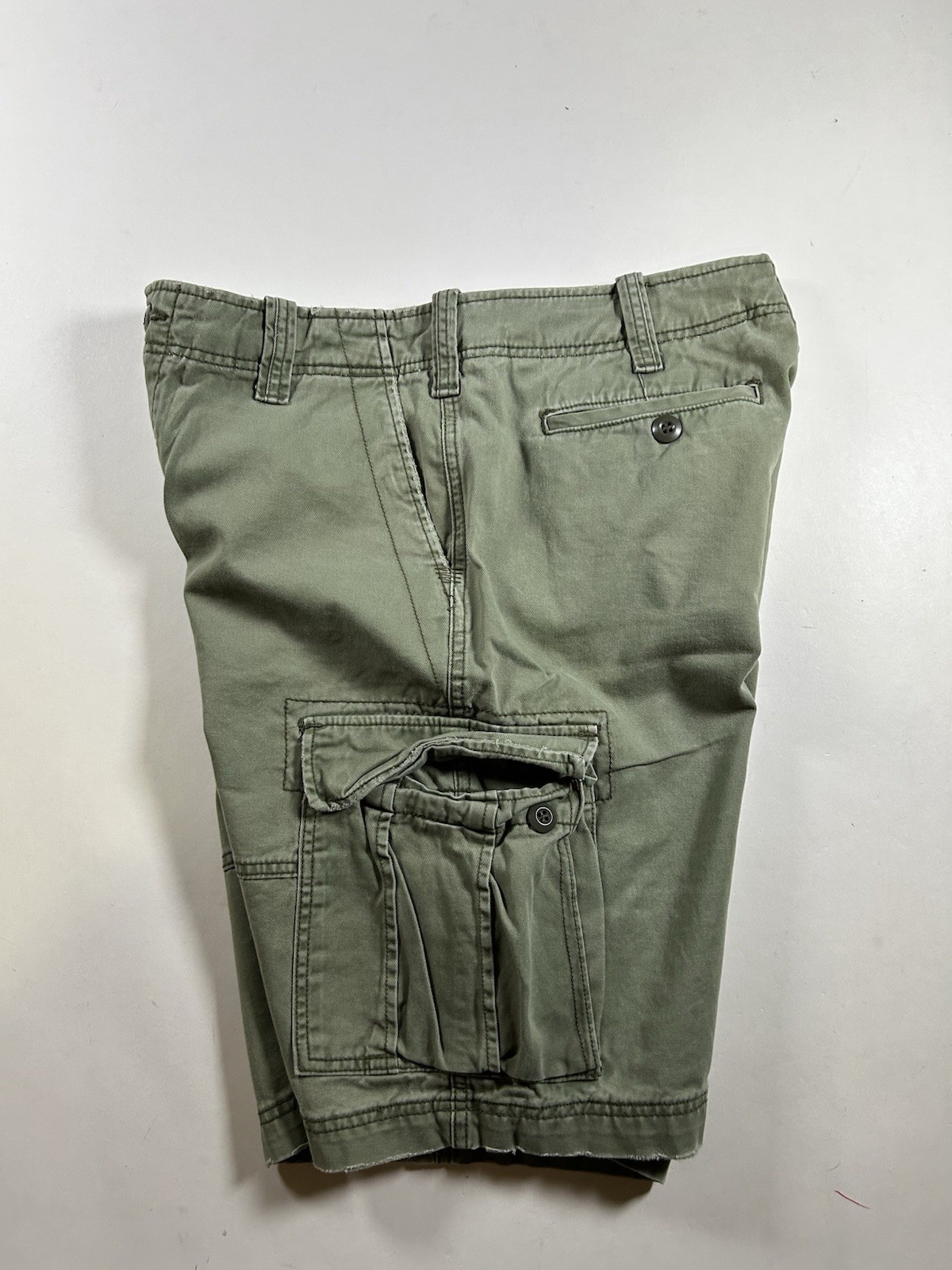 Denim & Supply Ralph Lauren Cargo Shorts Green Tactical Army 34 19.25×22.75 VTG