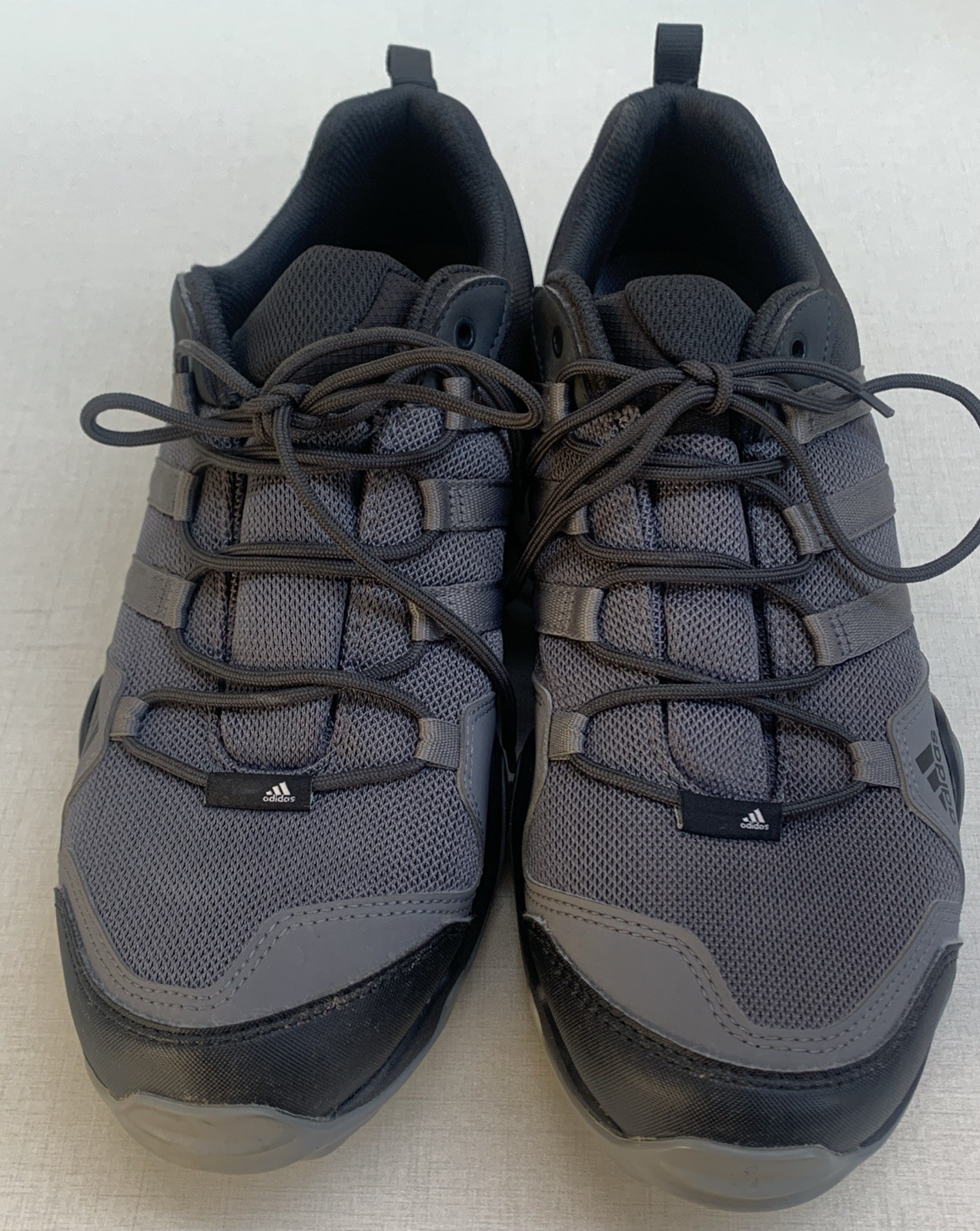 Adidas Terrex AX2R Men’s Shoes Size 10.5 Gray Black Hiking TRAXION