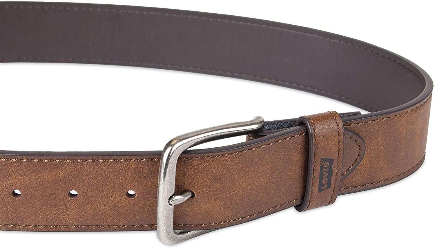 Levi’s Men’s Belt – Classic Casual Jean Leather Belt Tan