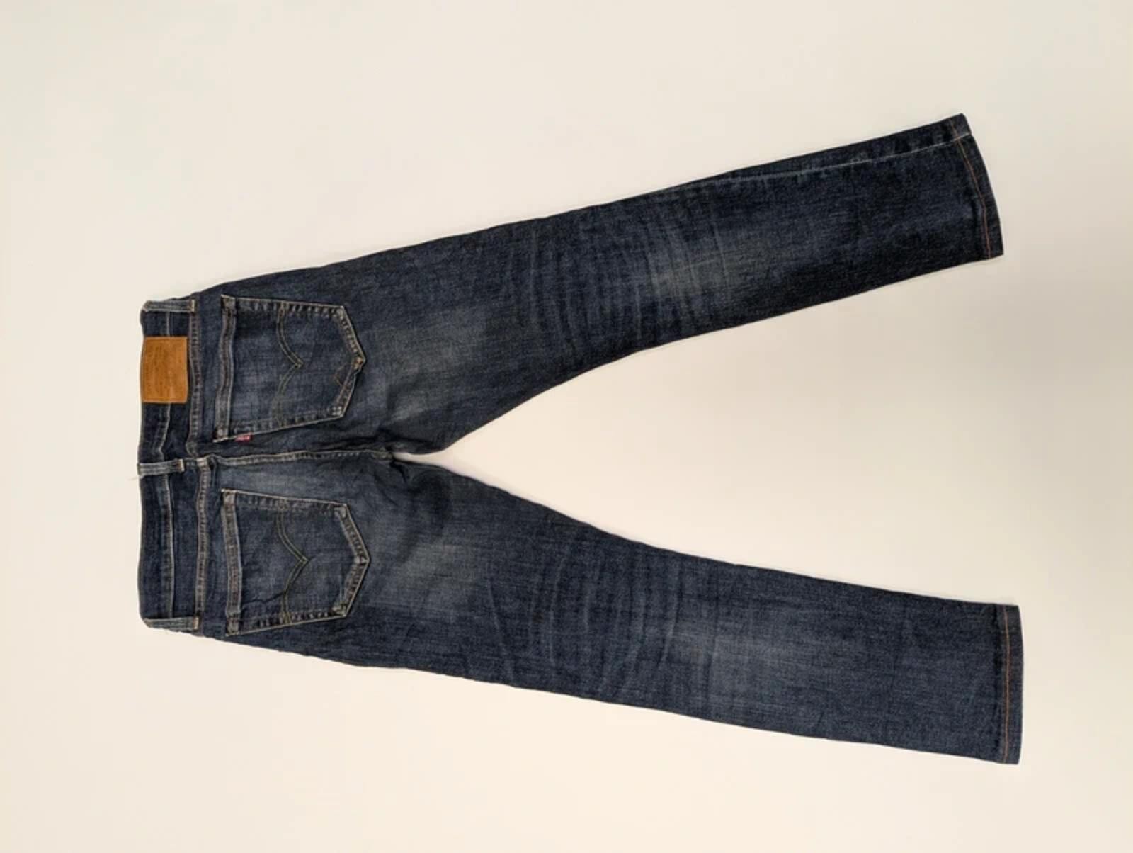 Levi’s 519 Premium Vintage Jeans W31 L28 Dark Blue Denim Made In Egypt