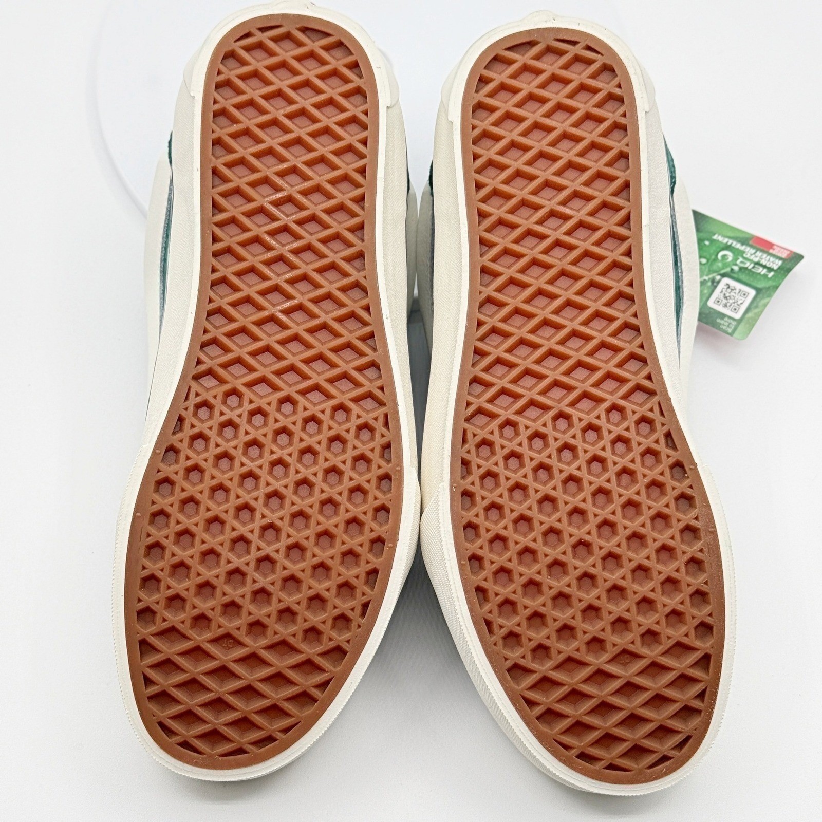 Vans Knu Skool Size 6.5 Mens Pig Suede Green VN000CS0CX2 Low Top Sneakers