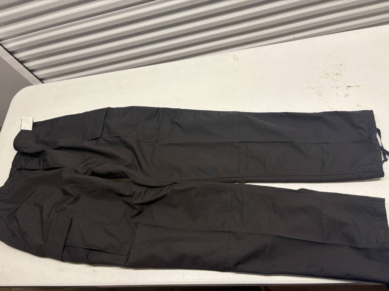 NWT Propper BDU Trouser Pants Mens M/L Black Ripstop Tactical Cargo 32-34
