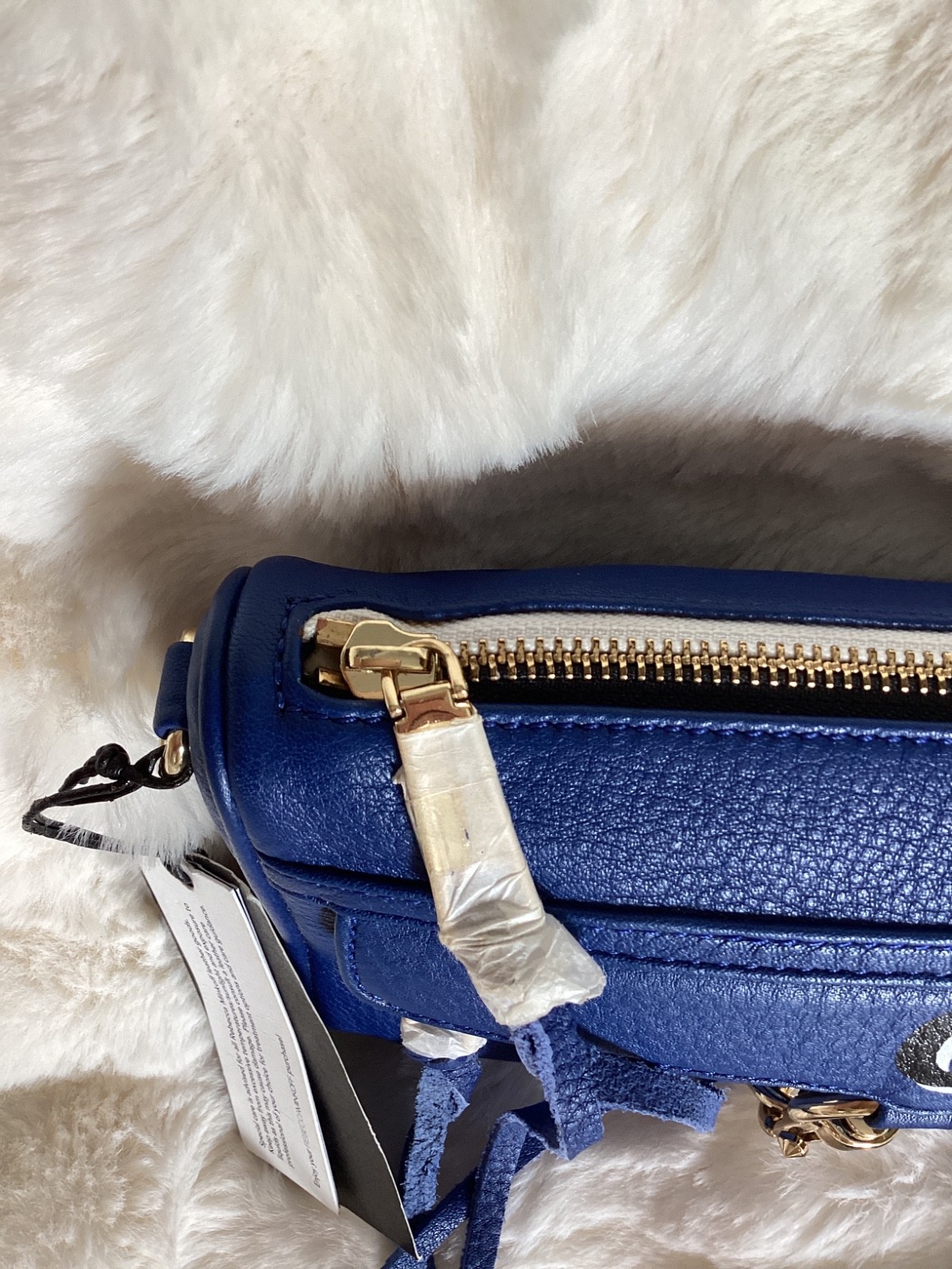 Rebecca Minkoff Mini MAC Limited Edition Initial C Crossbody Blue NewWTags