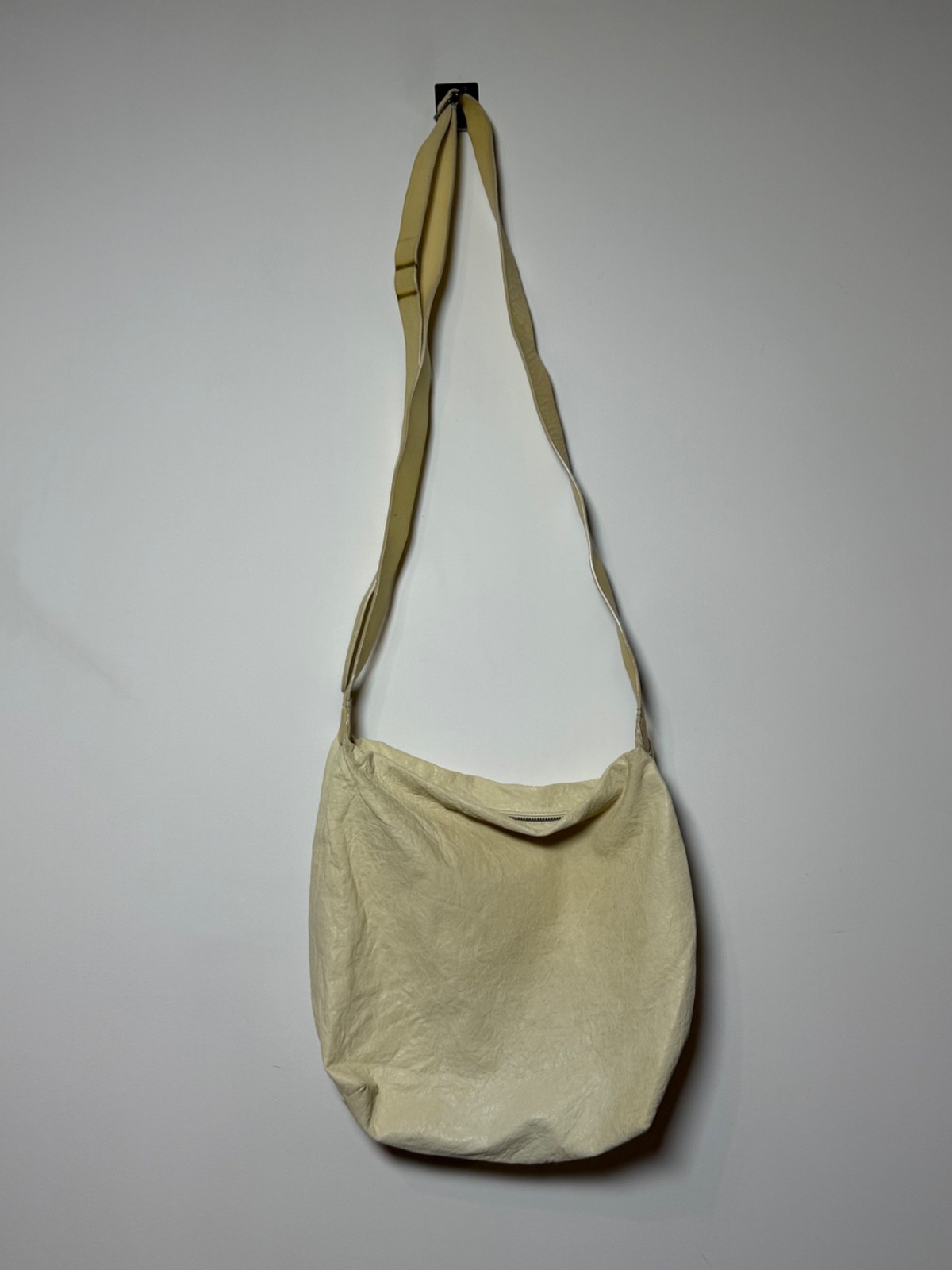 Ann Demeulemeester Runa Medium Soft Shoulder Beige Bag