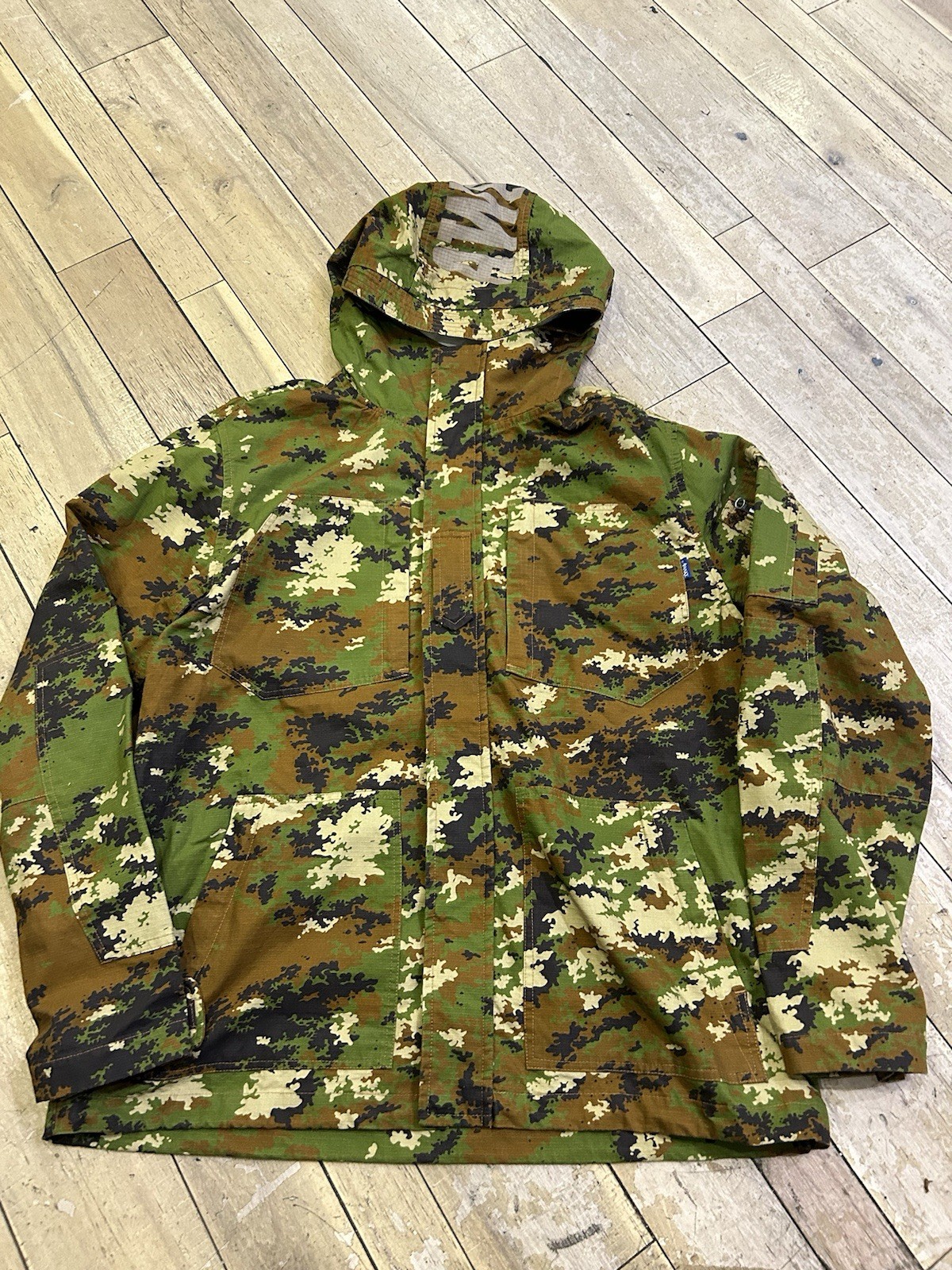 Size S – Awake Digi Camo Ripstop Field Jacket – Green