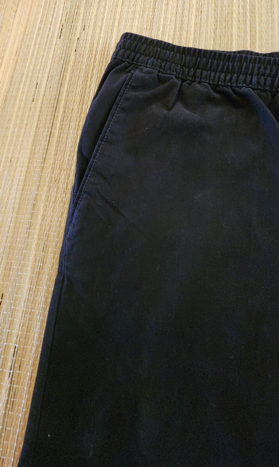 George Black Elastic Waist Drawstring Shorts Men’s 2XL (44-46) Pre-owned EUC