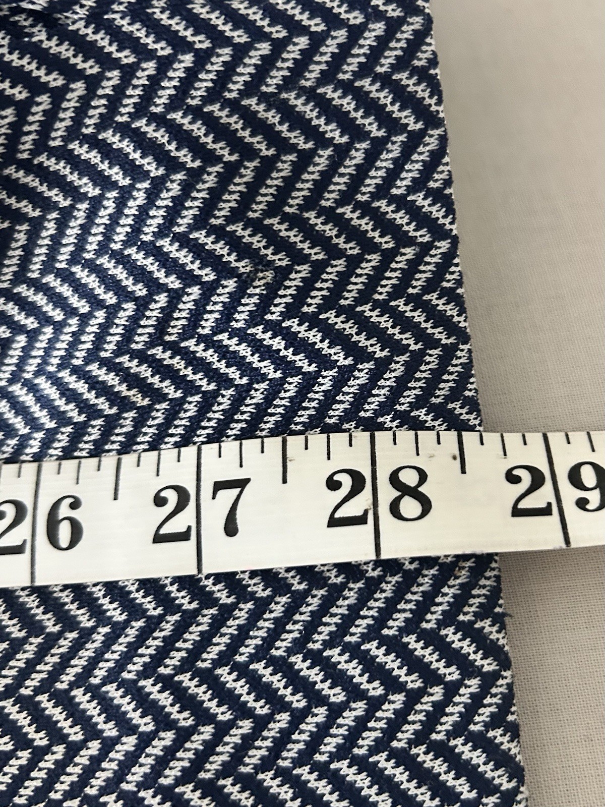 Mr. Ray’s Men’s Blue/White Herringbone Sport Coat Blazer 38R 2-Button