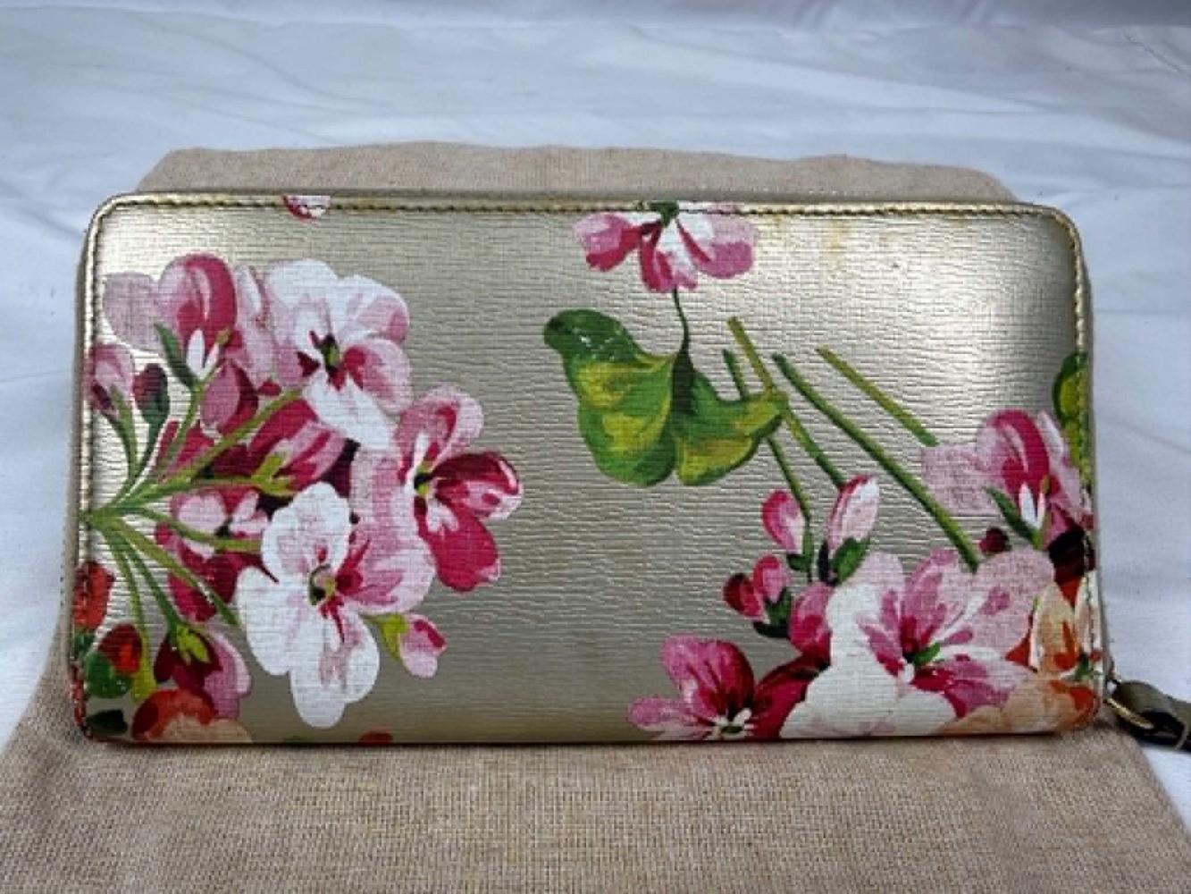 Gucci Blooms Print Continental Wallet SPB-JB 364254
