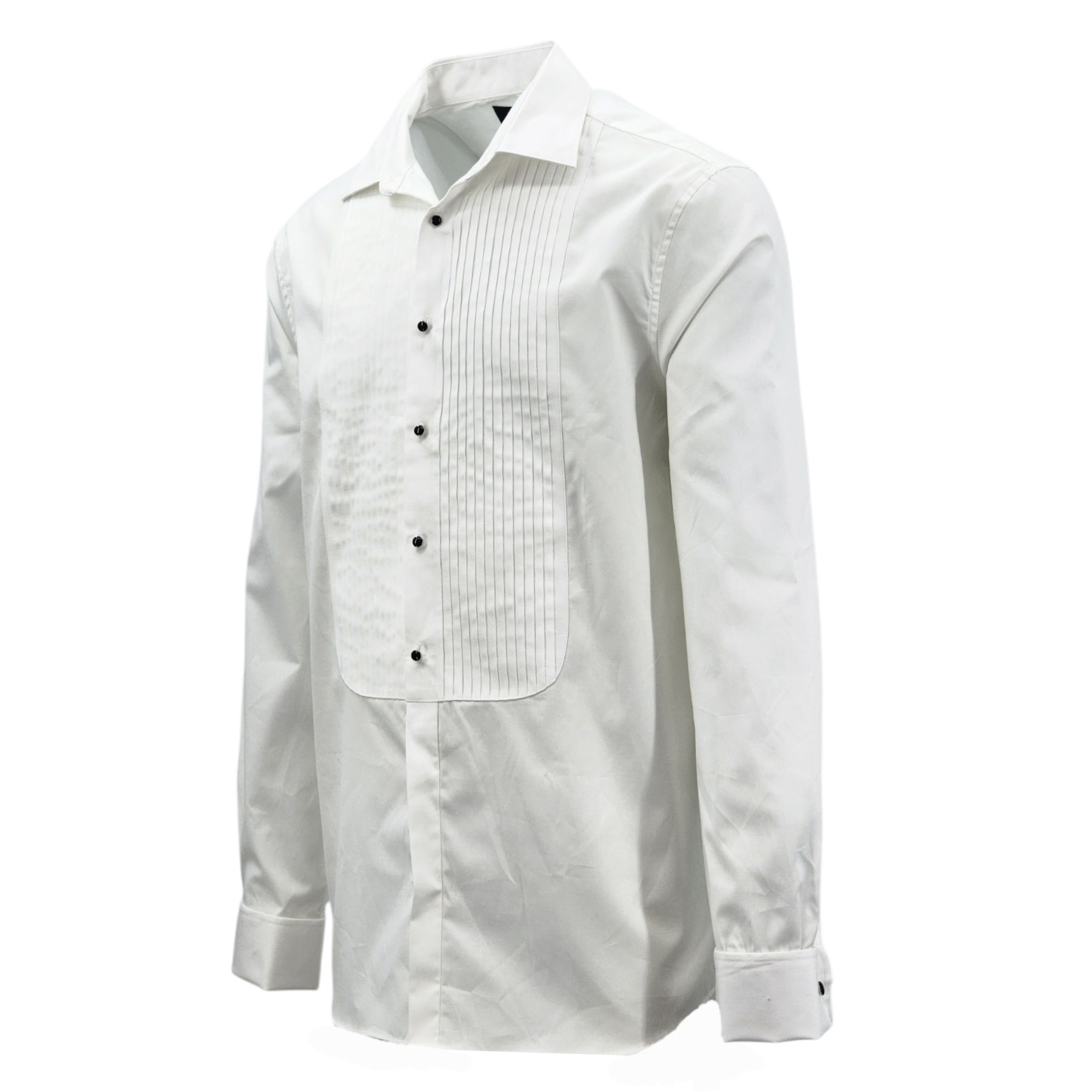 M&S SARTORIAL Regular Fit Luxury Cotton Double Cuff Dress Shirt Mens RRP £45.00