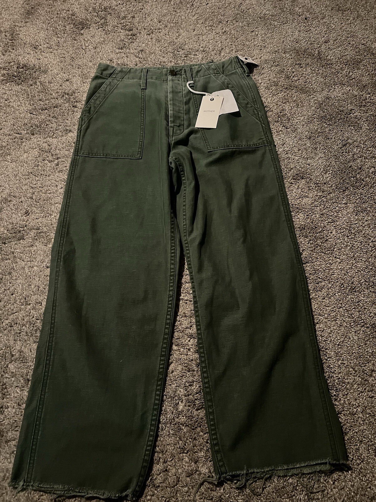 Mother Roger That RTH. Size 2/25 small hole under left pocket . NWT ￼