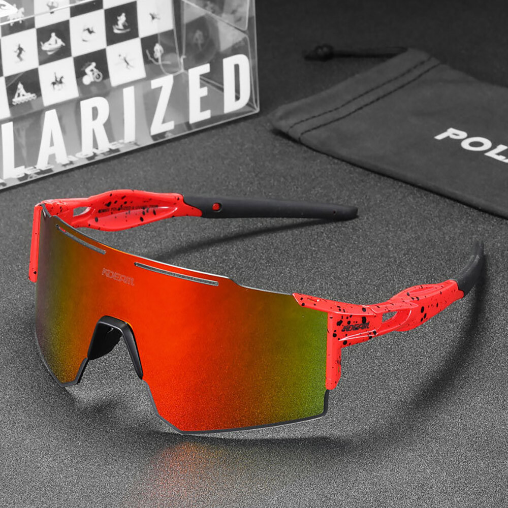 KDEAM Polarized Sunglasses Men&Women TR90 Outdoor Glasses Cycling Sports Goggles