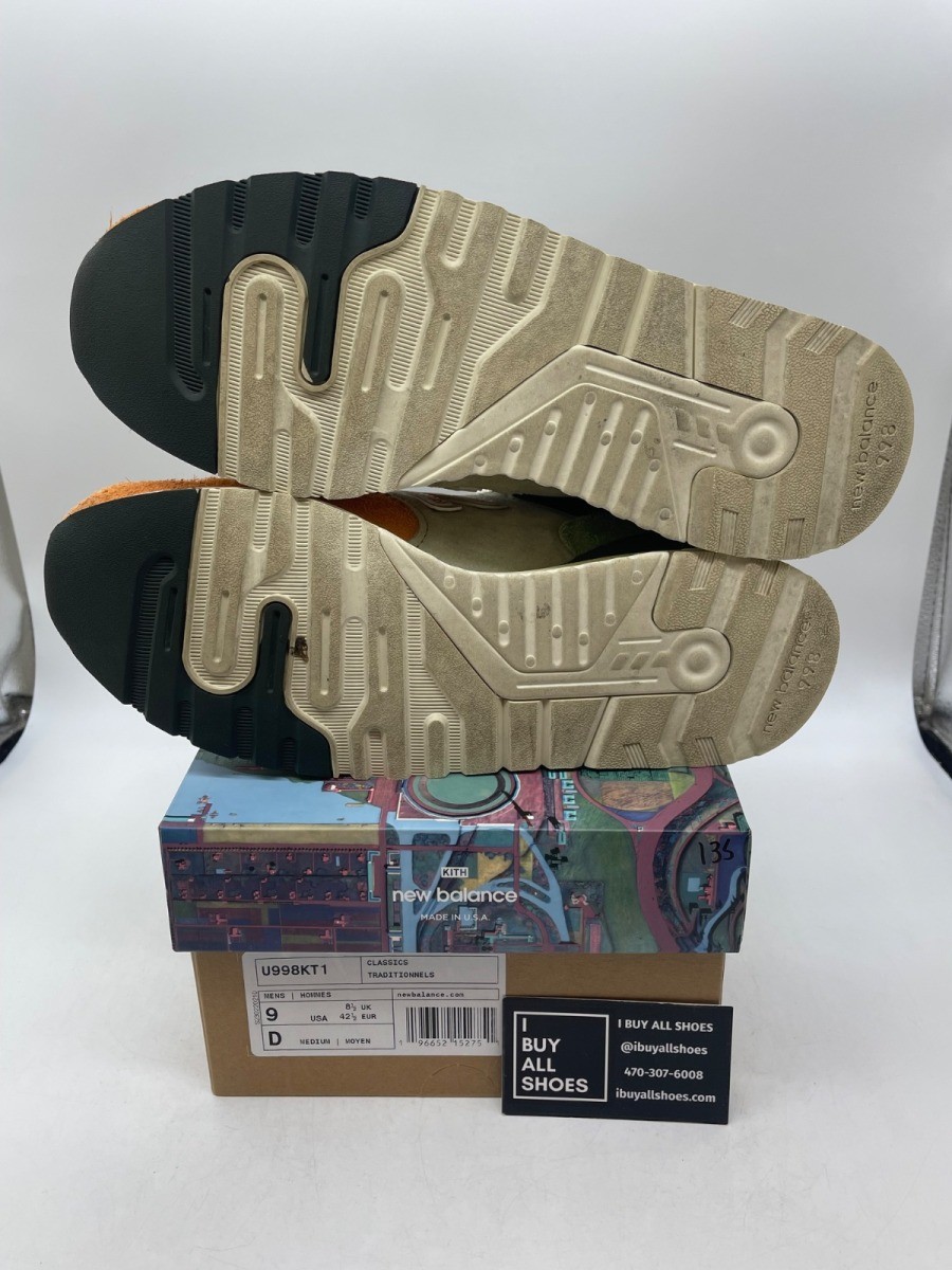 New Balance 998 Ronnie Fieg & Frank Lloyd Wright Foundation Broadacre Cit Size 9