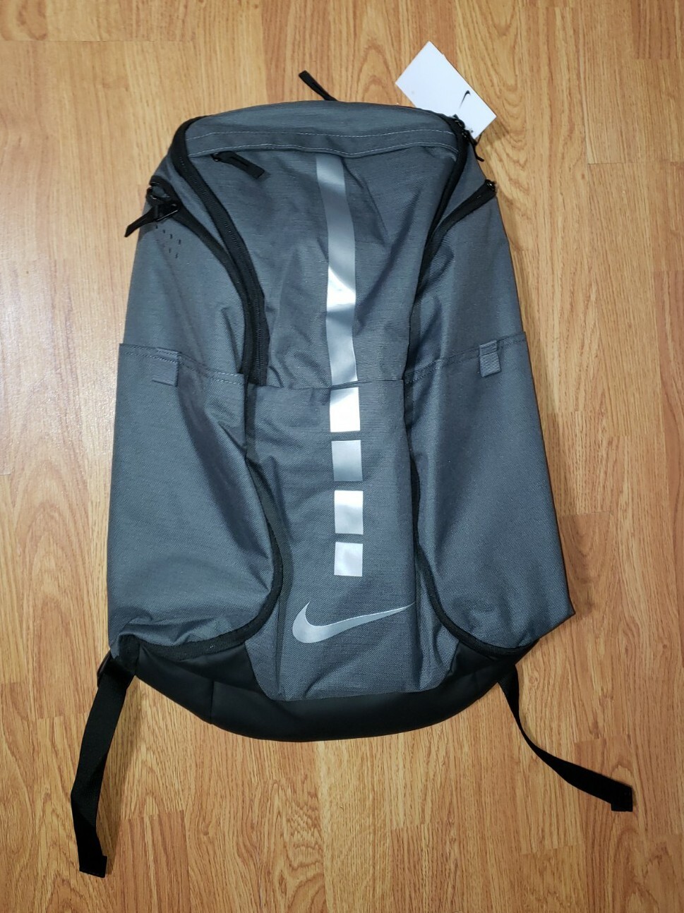 Nike Hoops Elite Pro Backpack – Basketball School Gym BA5554-022 Gray/Silver NEW
