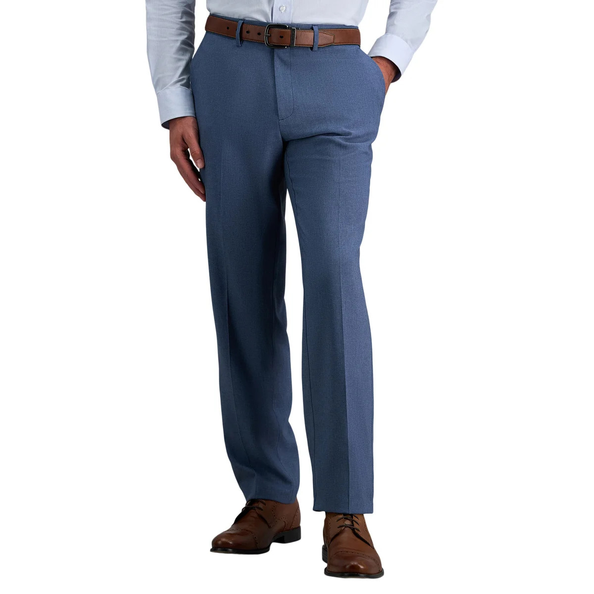 Haggar Men’s Performance Dress Pants Superflex Stretch Waistband New Sizes 30-42
