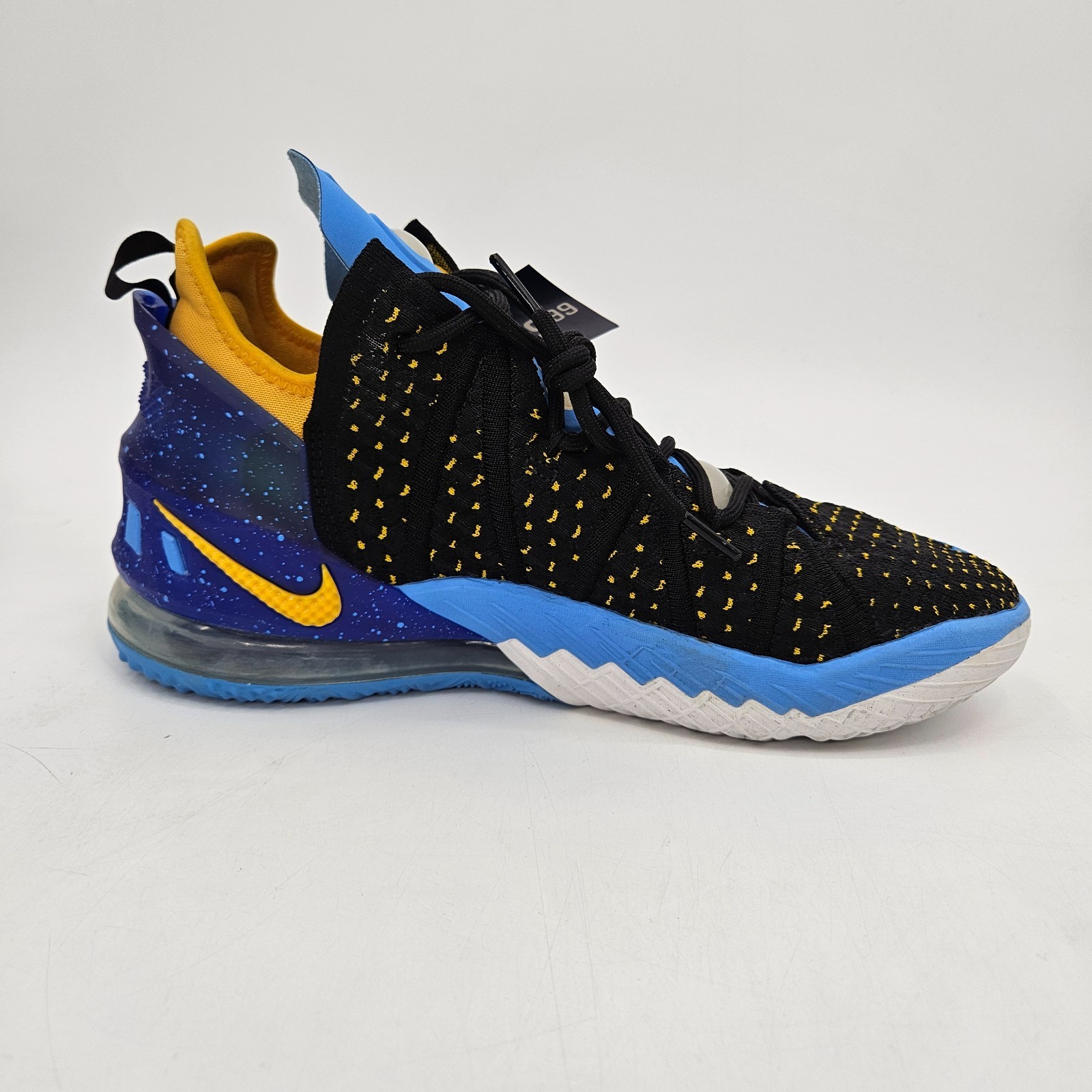 Nike LeBron 18 Dynasty Minneapolis Lakers CQ9283-006 Men’s Size 8.5 NWOB Blue