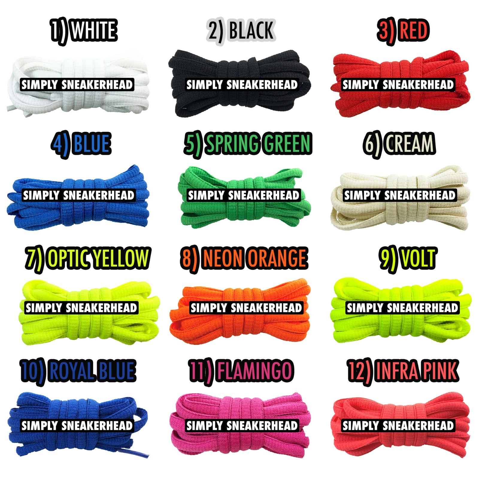 CLASSIC OVAL REPLACEMENT SHOELACES COLORFUL LACES NIKE ADIDAS BUY 2 GET 1 FREE