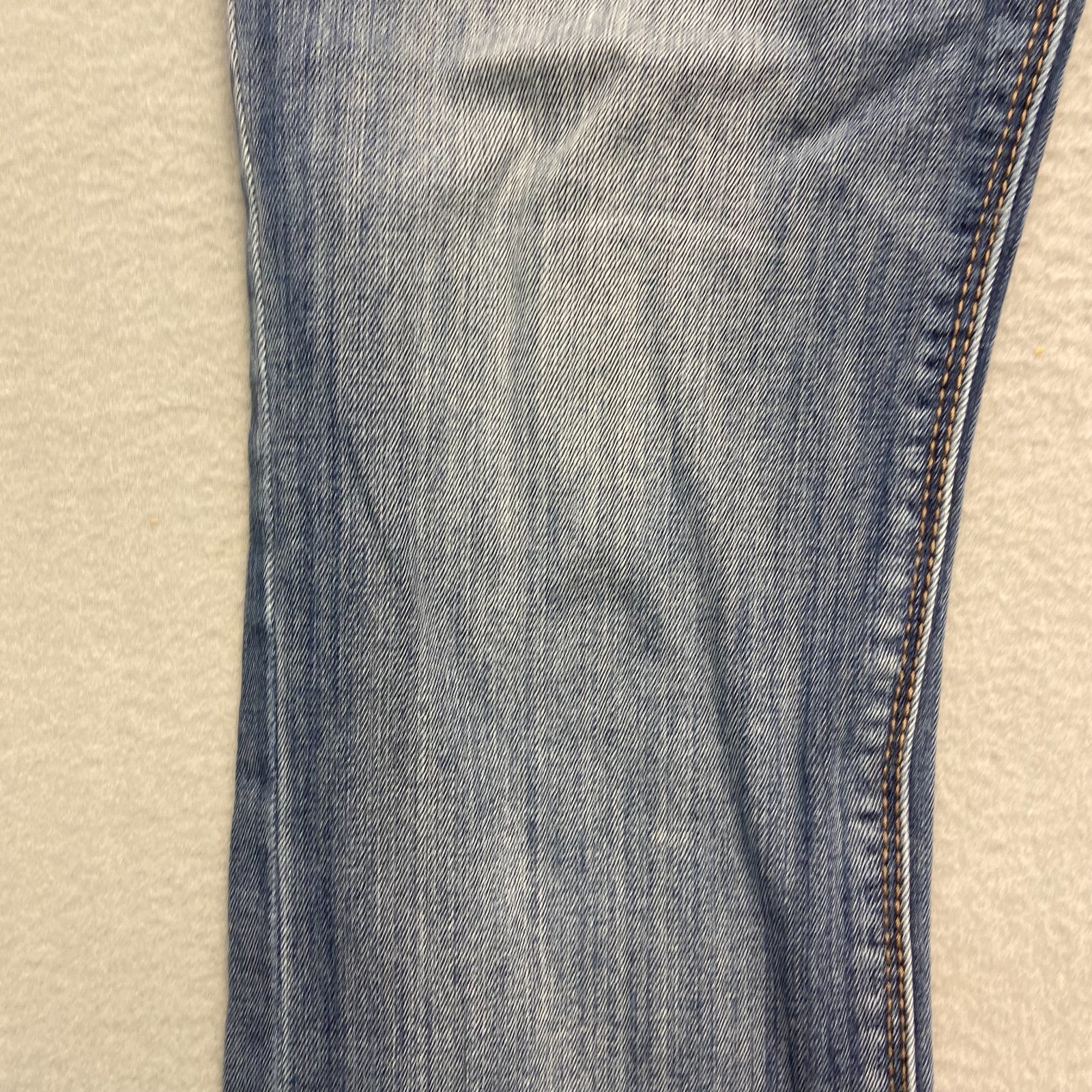 Express Mens Blue Denim Skyscraper Stella Low Rise Bootcut Jeans No Size Tag
