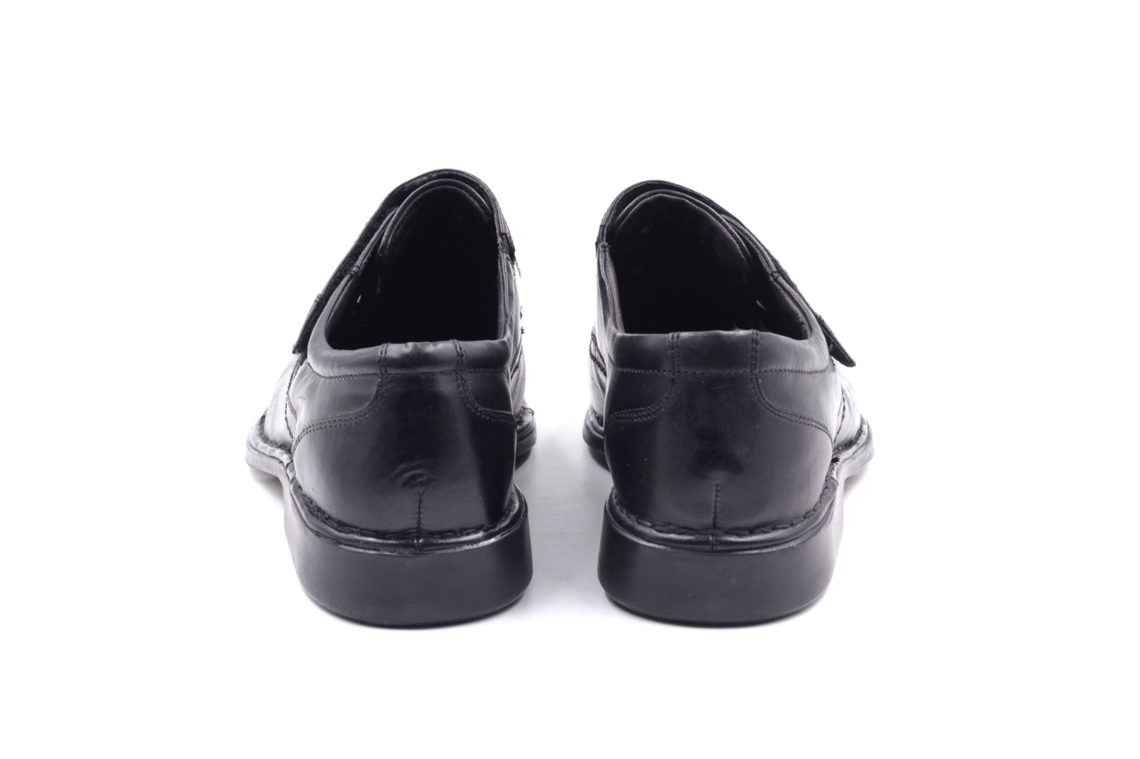 Bugatti men’s loafers EUR 40 black genuine leather New