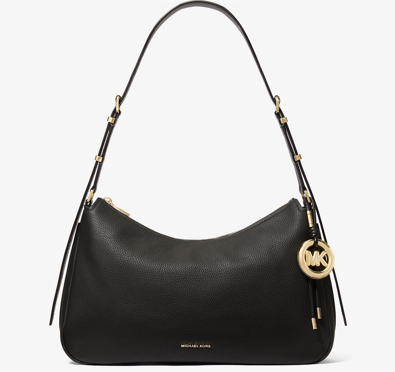 Michael Kors Nolita Medium Pebbled Leather Shoulder Bag New