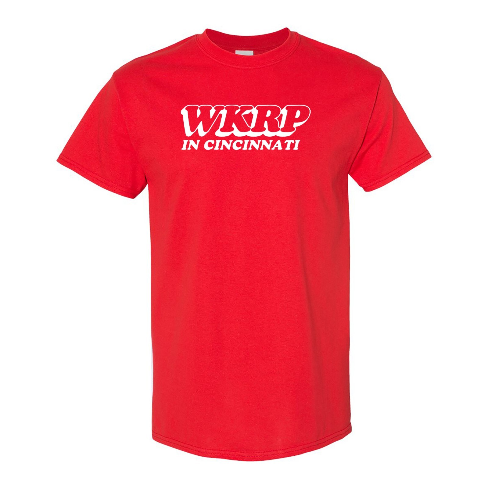 WKRP in Cincinnati T-Shirt – Funny Classic TV Show Johnny Fever Les Nessman 001