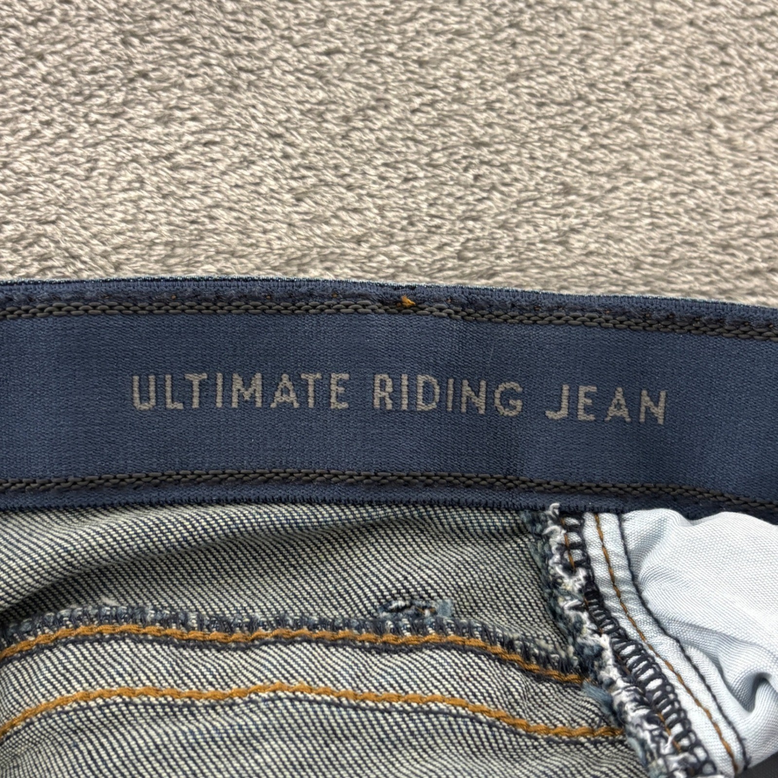 Wrangler Willow Ultimate Riding Jean Womens 7×32 Dark Wash Bootcut 10WRW60CM