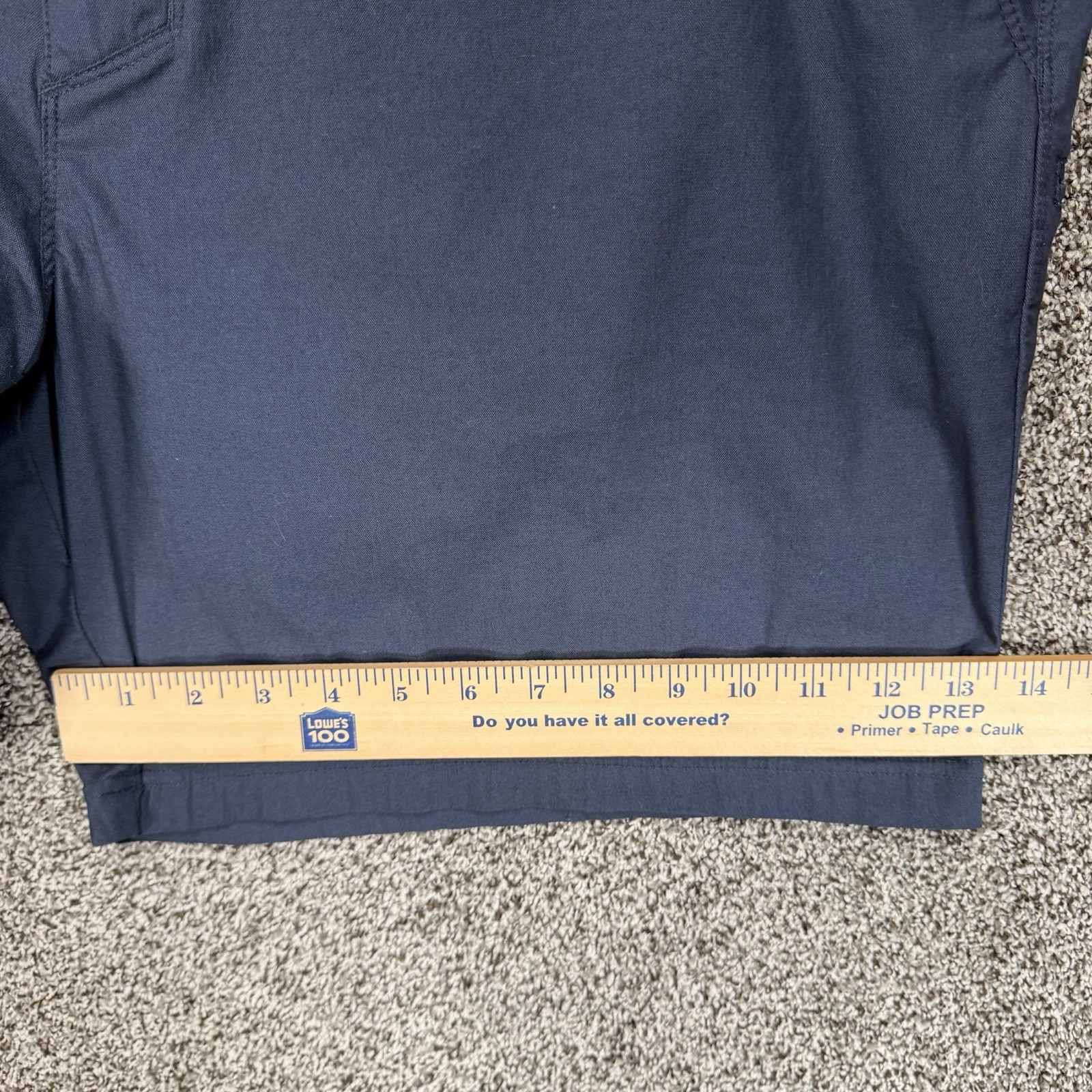 Kuhl Resistor Lite Chino Shorts Mens 42×7 Blue Performance Hiking Outdoor Cargo